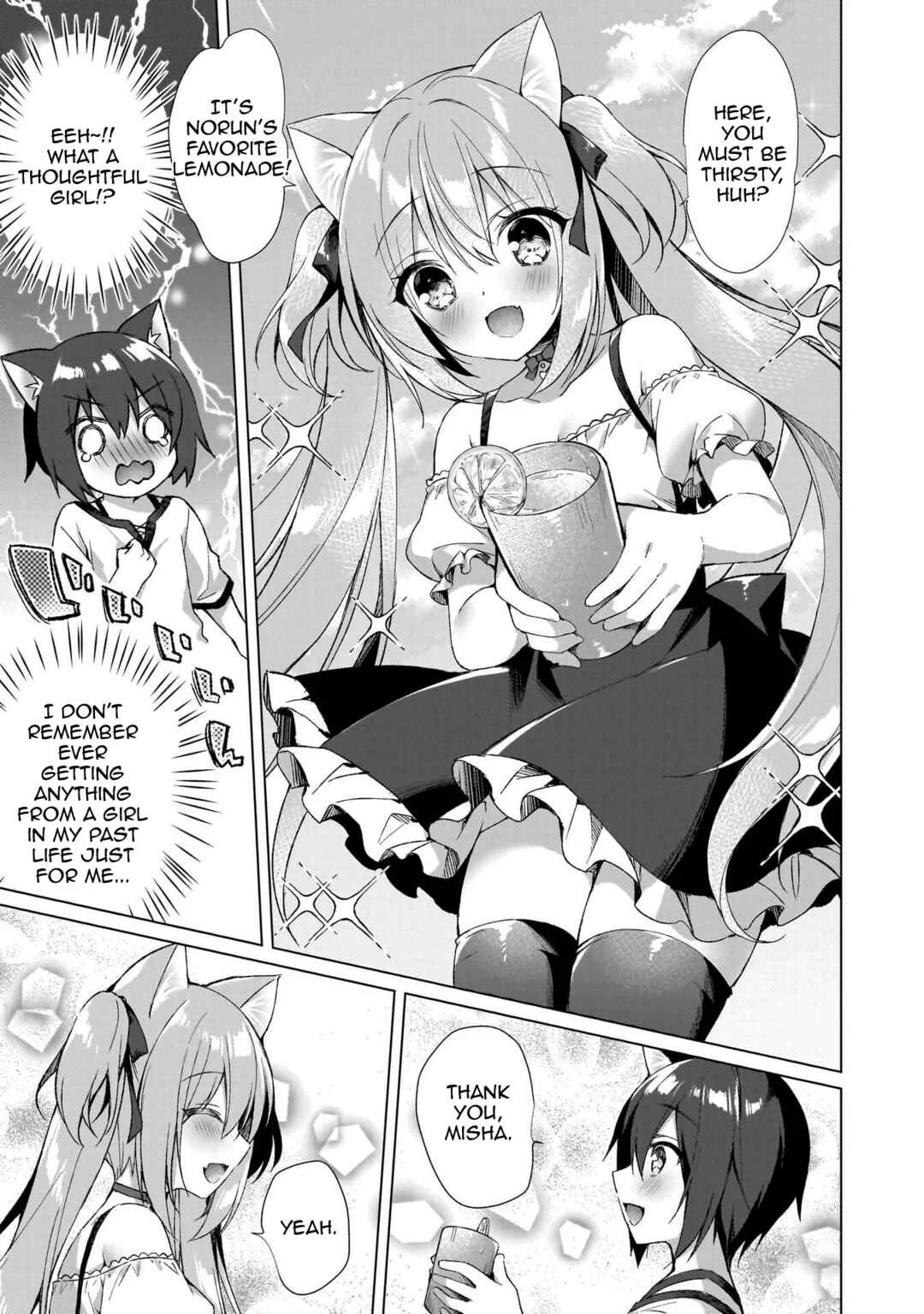 Boku no Risou no Isekai Seikatsu - Tensei shitara Kemomimi Musume darake no Sekai de Harem ni Chapter 1: Where I've Reincarnated... - Page 20