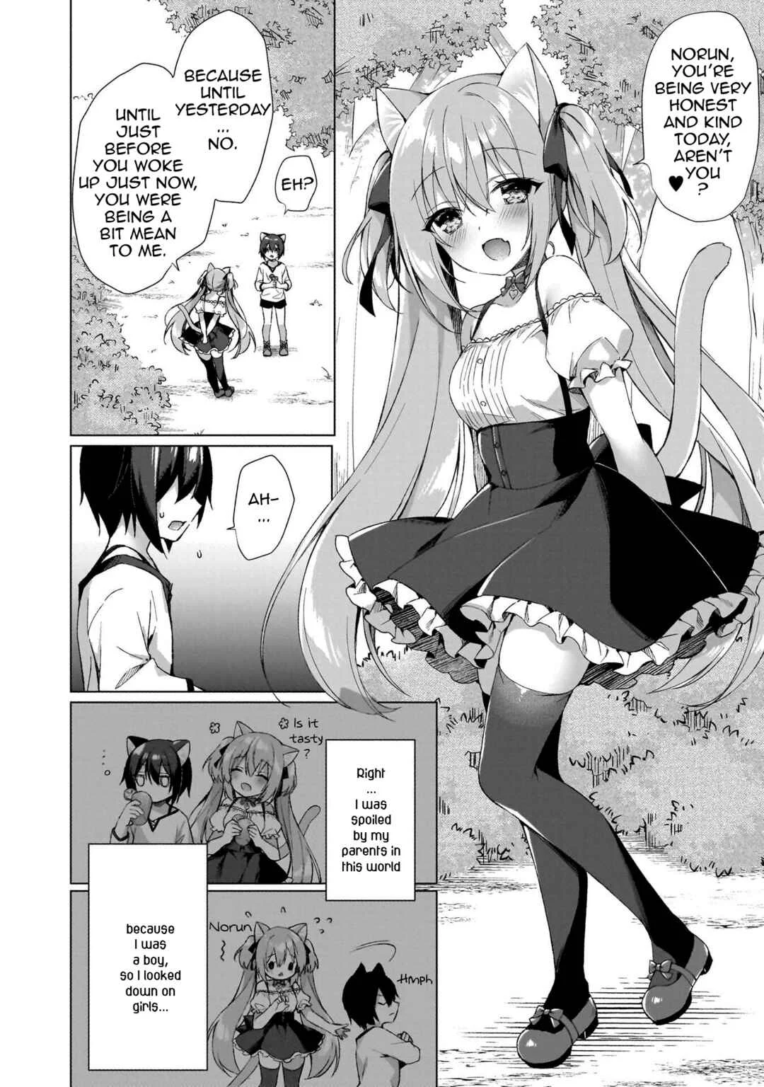 Boku no Risou no Isekai Seikatsu - Tensei shitara Kemomimi Musume darake no Sekai de Harem ni Chapter 1: Where I've Reincarnated... - Page 21