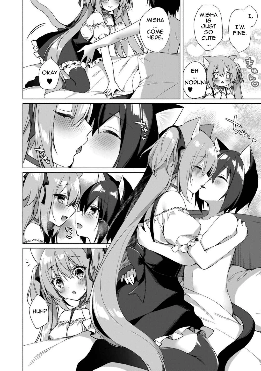 Boku no Risou no Isekai Seikatsu - Tensei shitara Kemomimi Musume darake no Sekai de Harem ni Chapter 1: Where I've Reincarnated... - Page 39