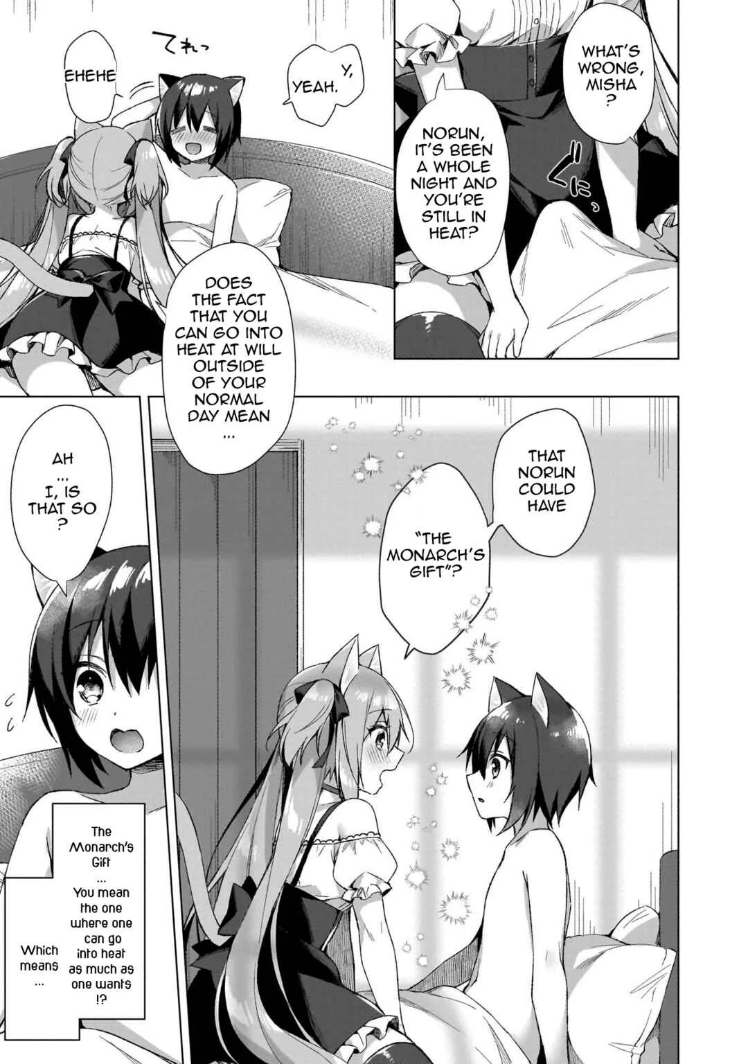 Boku no Risou no Isekai Seikatsu - Tensei shitara Kemomimi Musume darake no Sekai de Harem ni Chapter 1: Where I've Reincarnated... - Page 40