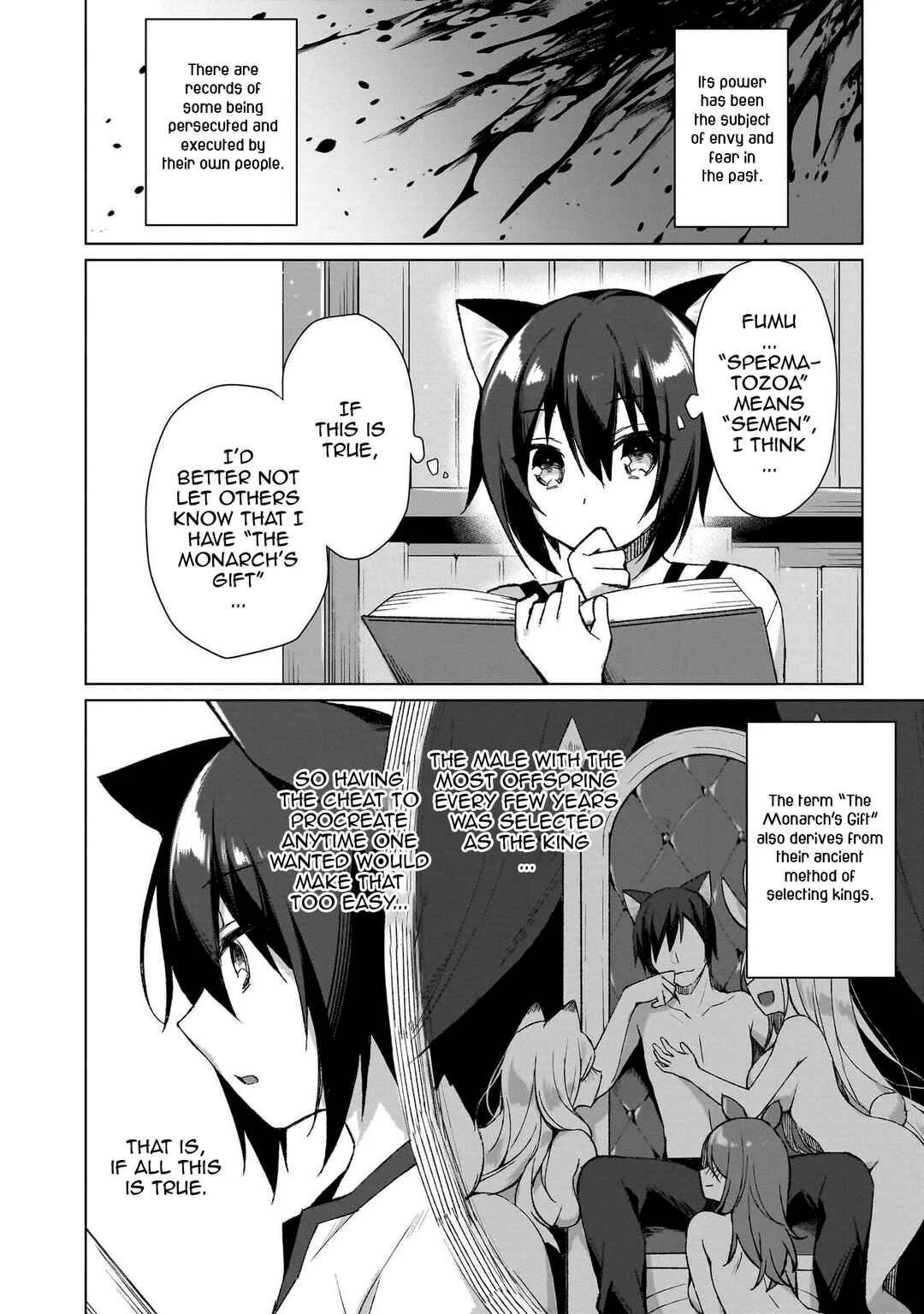 Boku no Risou no Isekai Seikatsu - Tensei shitara Kemomimi Musume darake no Sekai de Harem ni Chapter 2: "The Monarch's Gift" - Page 6