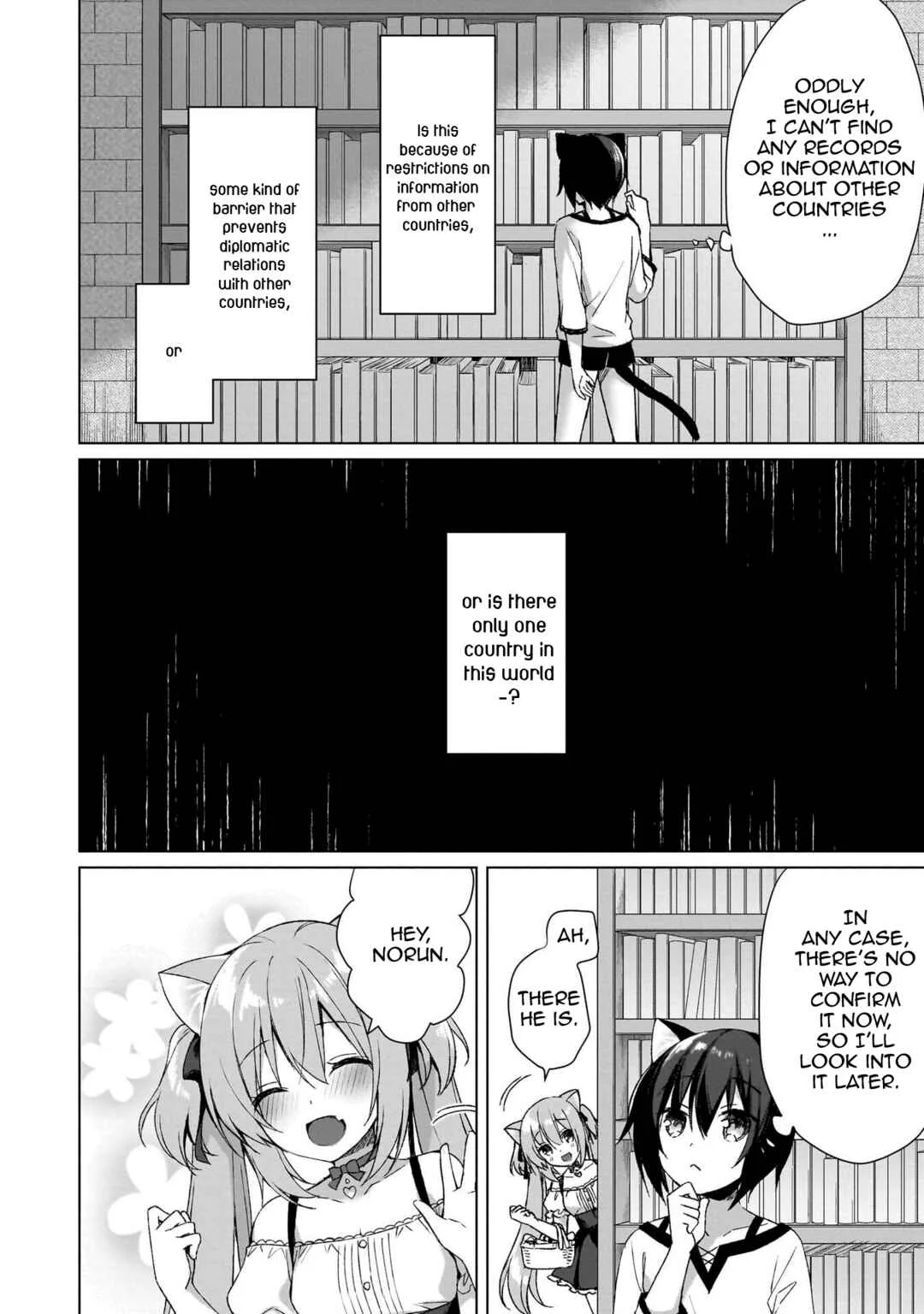 Boku no Risou no Isekai Seikatsu - Tensei shitara Kemomimi Musume darake no Sekai de Harem ni Chapter 2: "The Monarch's Gift" - Page 8