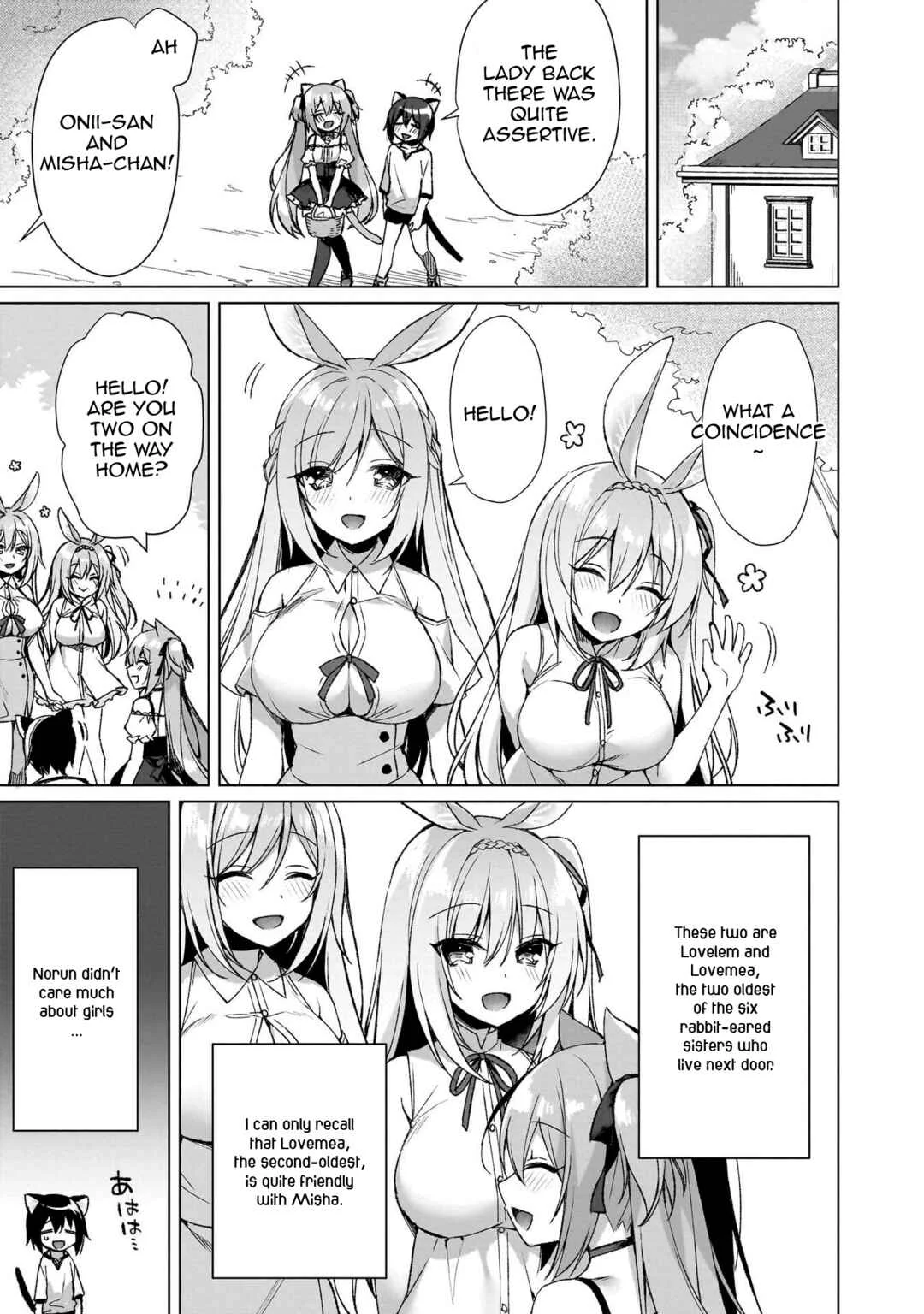 Boku no Risou no Isekai Seikatsu - Tensei shitara Kemomimi Musume darake no Sekai de Harem ni Chapter 2: "The Monarch's Gift" - Page 17