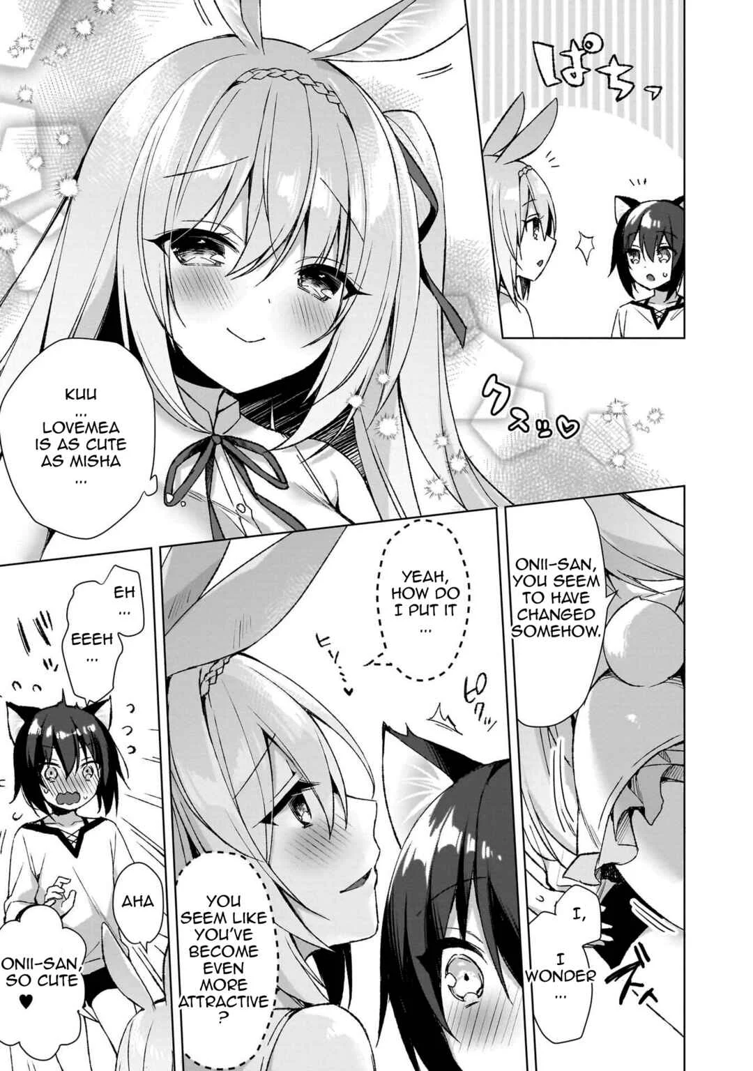 Boku no Risou no Isekai Seikatsu - Tensei shitara Kemomimi Musume darake no Sekai de Harem ni Chapter 2: "The Monarch's Gift" - Page 19