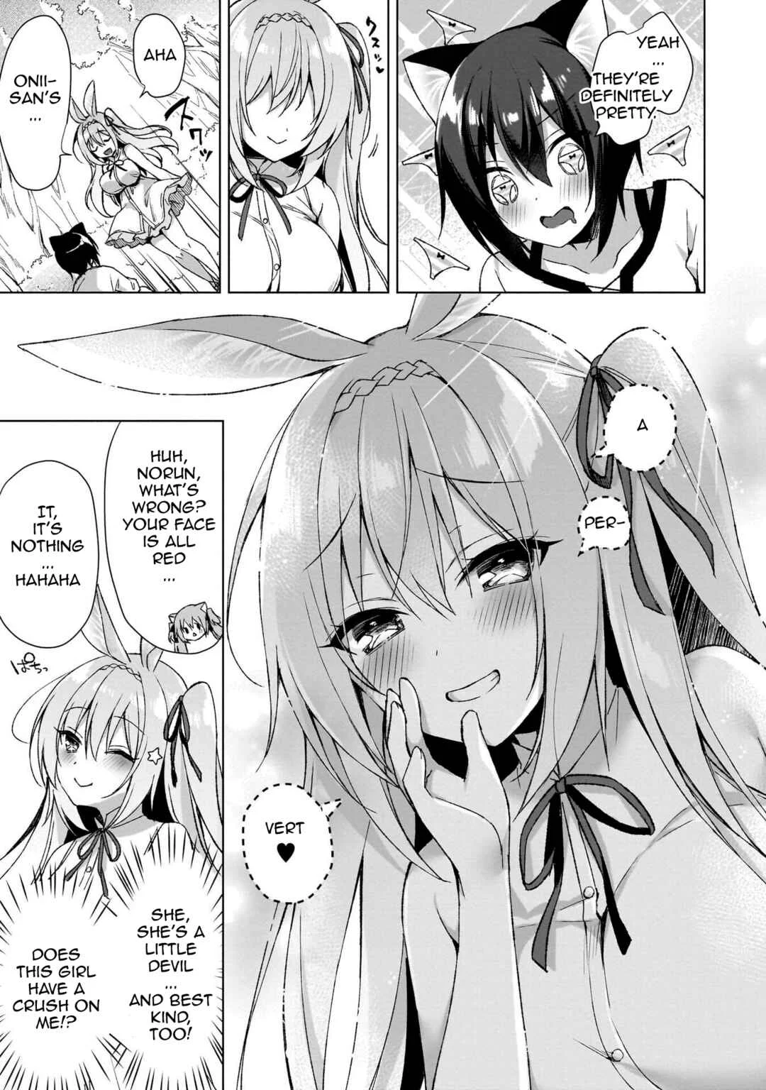 Boku no Risou no Isekai Seikatsu - Tensei shitara Kemomimi Musume darake no Sekai de Harem ni Chapter 2: "The Monarch's Gift" - Page 21