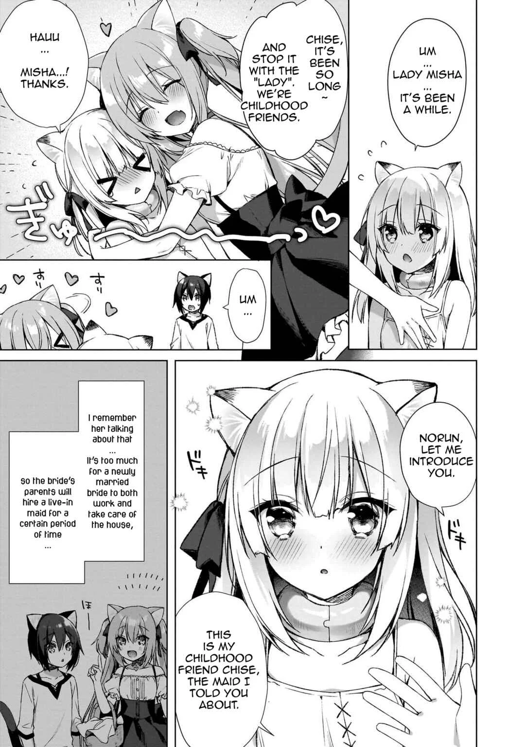 Boku no Risou no Isekai Seikatsu - Tensei shitara Kemomimi Musume darake no Sekai de Harem ni Chapter 3: Slave Girl - Page 3