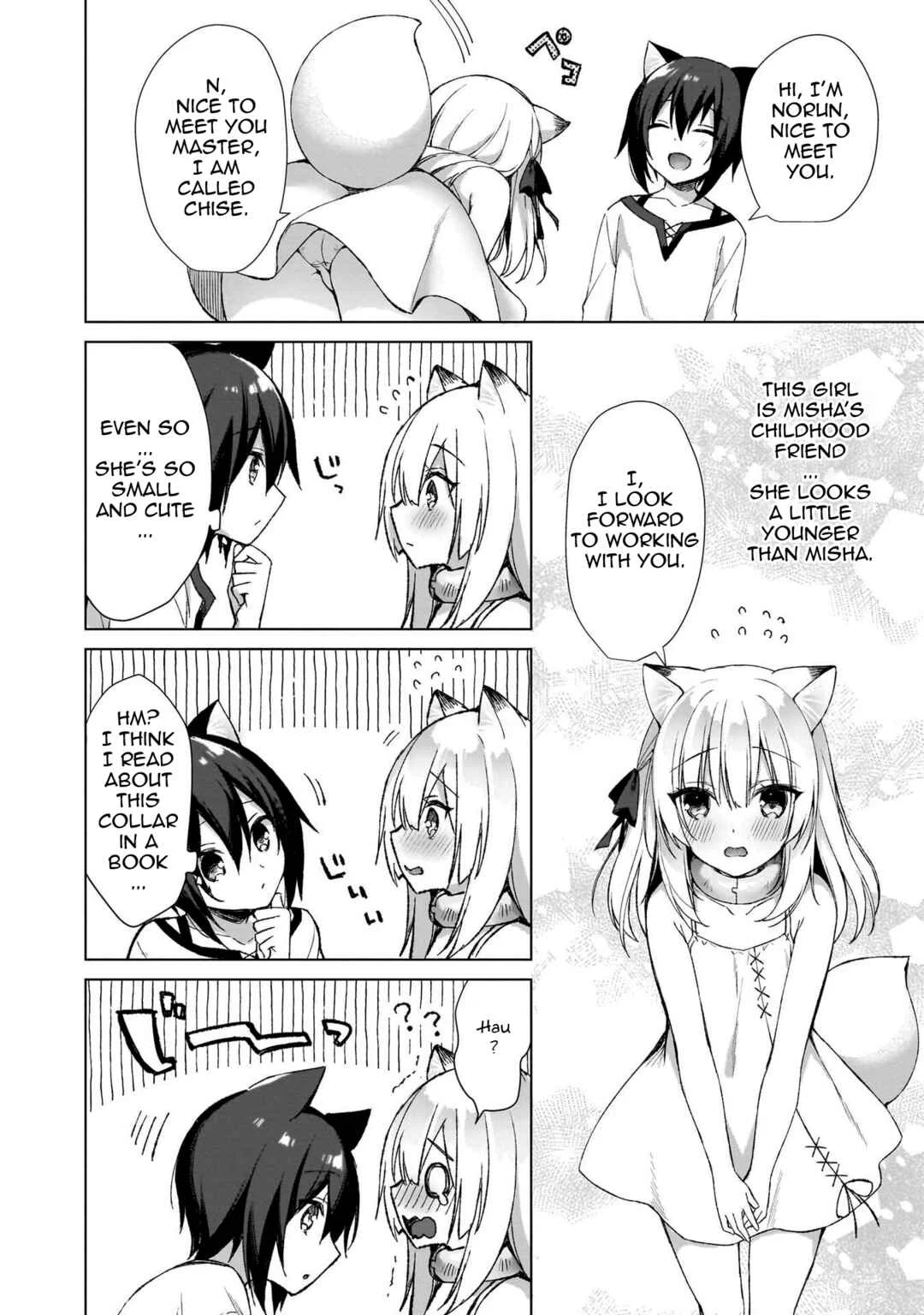 Boku no Risou no Isekai Seikatsu - Tensei shitara Kemomimi Musume darake no Sekai de Harem ni Chapter 3: Slave Girl - Page 4