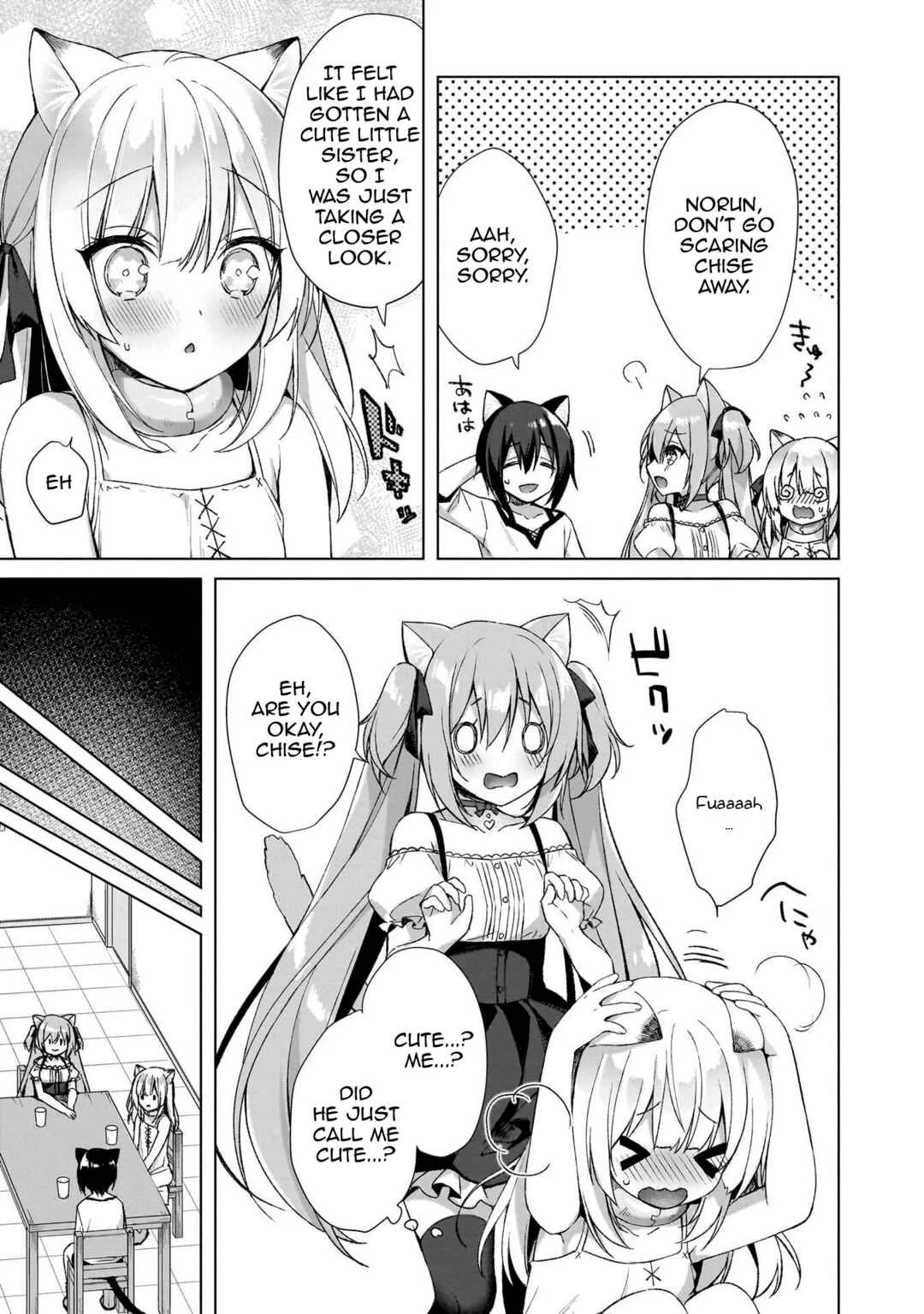 Boku no Risou no Isekai Seikatsu - Tensei shitara Kemomimi Musume darake no Sekai de Harem ni Chapter 3: Slave Girl - Page 5