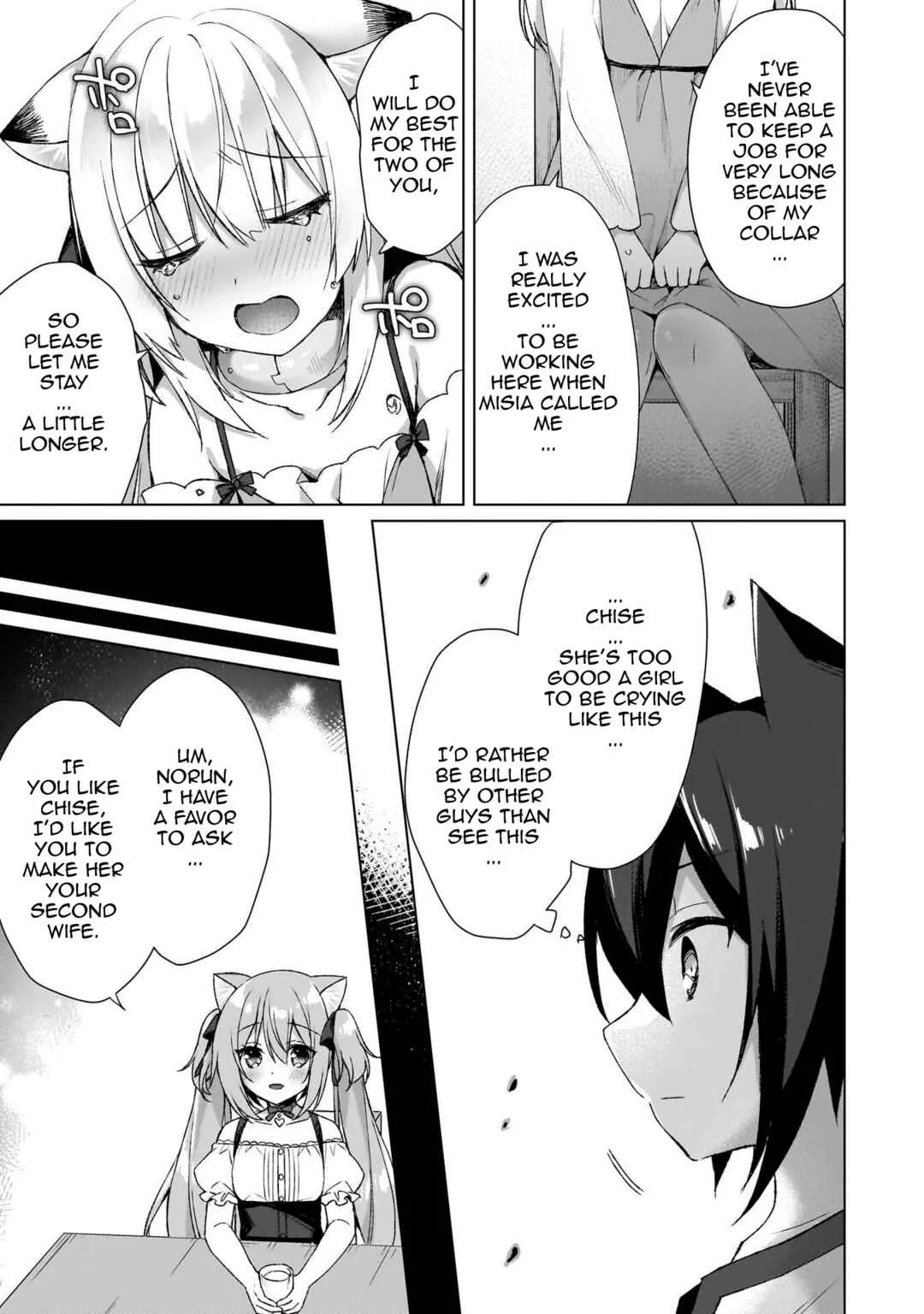 Boku no Risou no Isekai Seikatsu - Tensei shitara Kemomimi Musume darake no Sekai de Harem ni Chapter 3: Slave Girl - Page 21