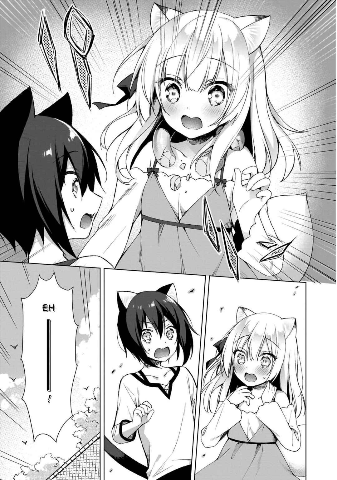 Boku no Risou no Isekai Seikatsu - Tensei shitara Kemomimi Musume darake no Sekai de Harem ni Chapter 3: Slave Girl - Page 28