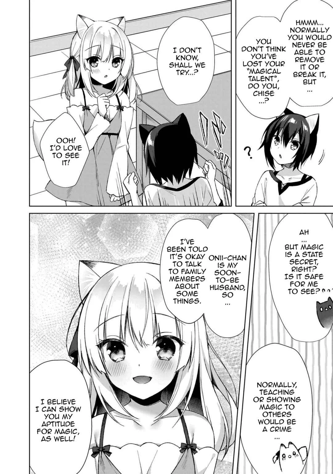 Boku no Risou no Isekai Seikatsu - Tensei shitara Kemomimi Musume darake no Sekai de Harem ni Chapter 4: Magic and a New Wife - Page 4