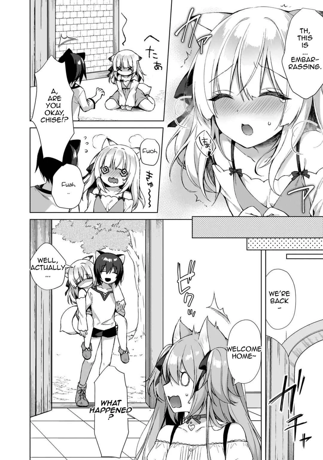 Boku no Risou no Isekai Seikatsu - Tensei shitara Kemomimi Musume darake no Sekai de Harem ni Chapter 4: Magic and a New Wife - Page 10