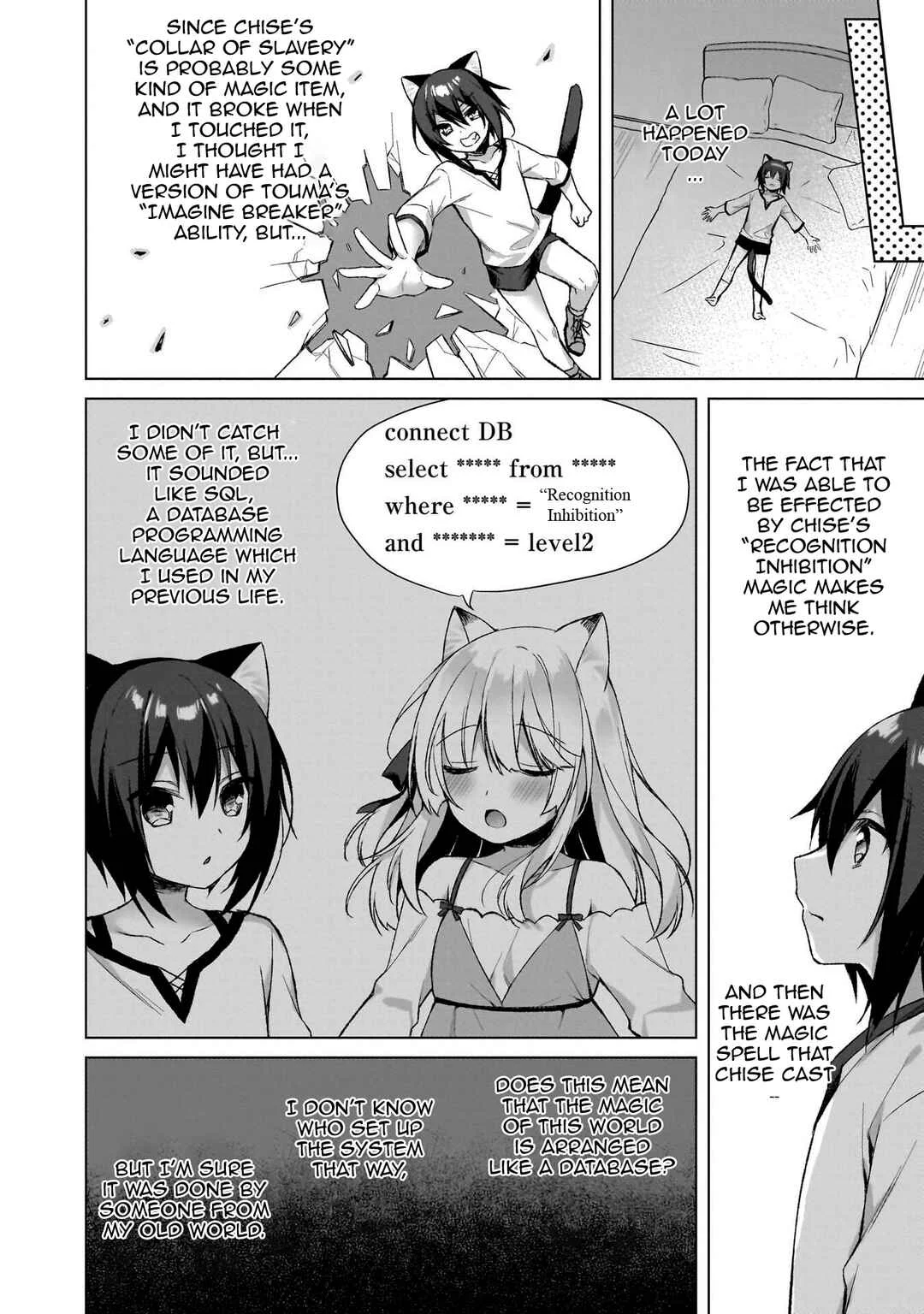 Boku no Risou no Isekai Seikatsu - Tensei shitara Kemomimi Musume darake no Sekai de Harem ni Chapter 4: Magic and a New Wife - Page 14