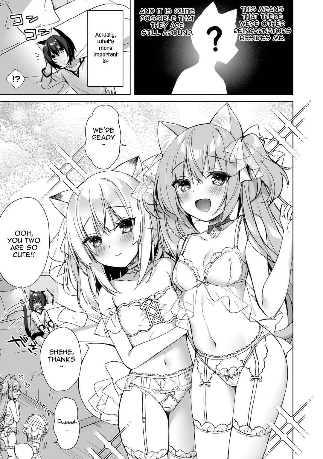 Boku no Risou no Isekai Seikatsu - Tensei shitara Kemomimi Musume darake no Sekai de Harem ni Chapter 4: Magic and a New Wife - Page 15