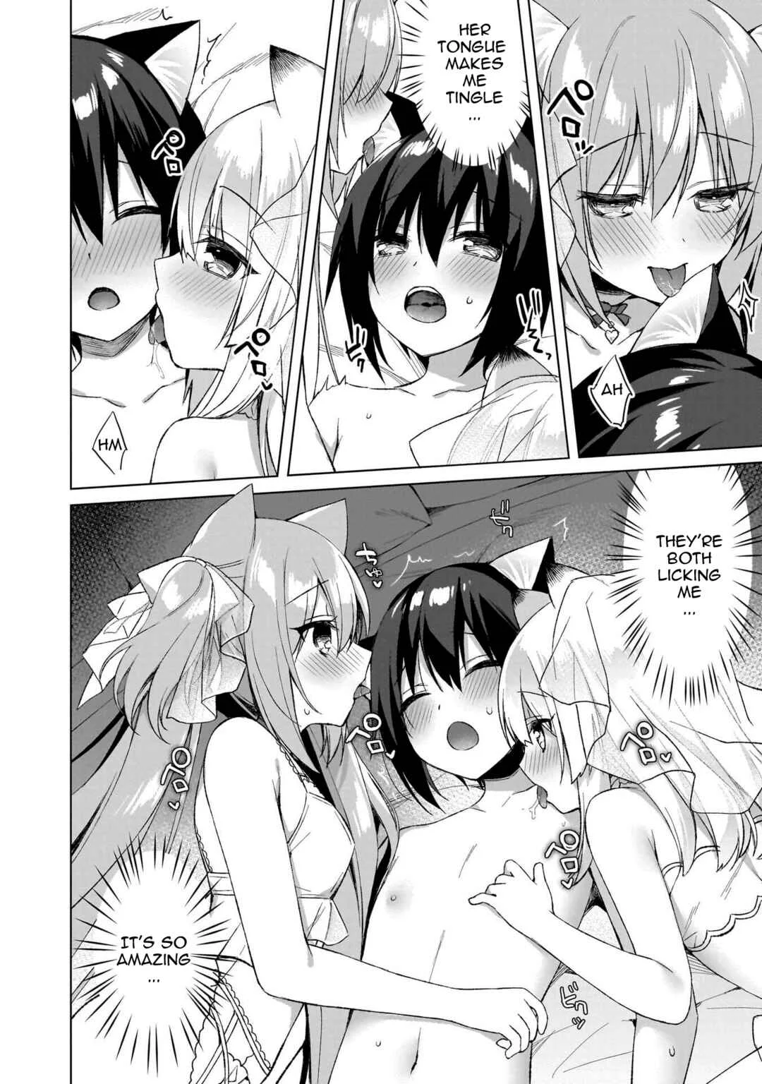 Boku no Risou no Isekai Seikatsu - Tensei shitara Kemomimi Musume darake no Sekai de Harem ni Chapter 4: Magic and a New Wife - Page 18