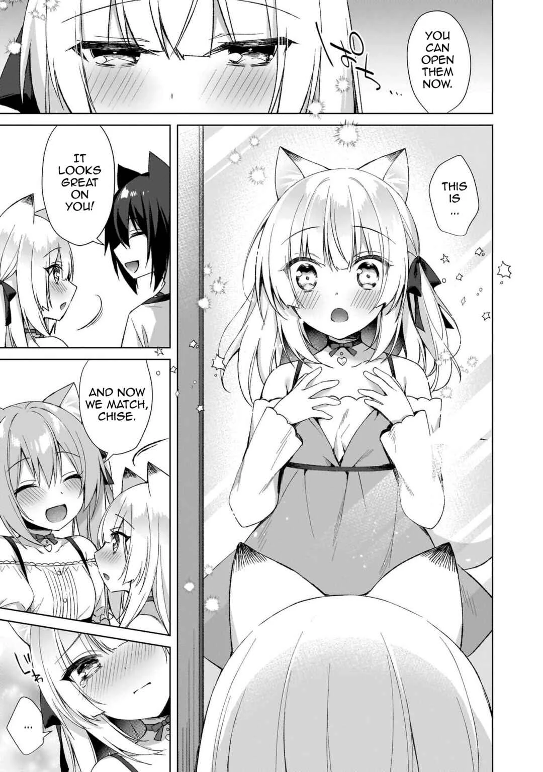 Boku no Risou no Isekai Seikatsu - Tensei shitara Kemomimi Musume darake no Sekai de Harem ni Chapter 4: Magic and a New Wife - Page 27