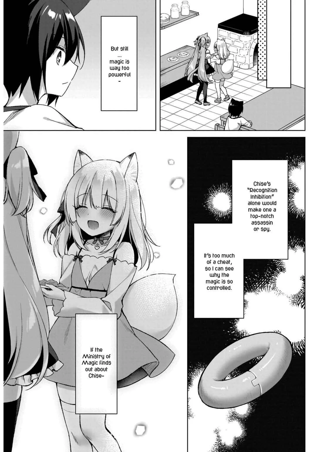 Boku no Risou no Isekai Seikatsu - Tensei shitara Kemomimi Musume darake no Sekai de Harem ni Chapter 4: Magic and a New Wife - Page 31