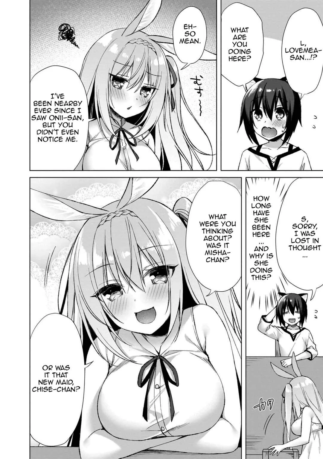 Boku no Risou no Isekai Seikatsu - Tensei shitara Kemomimi Musume darake no Sekai de Harem ni Chapter 5: The Teasing Rabbit - Page 6
