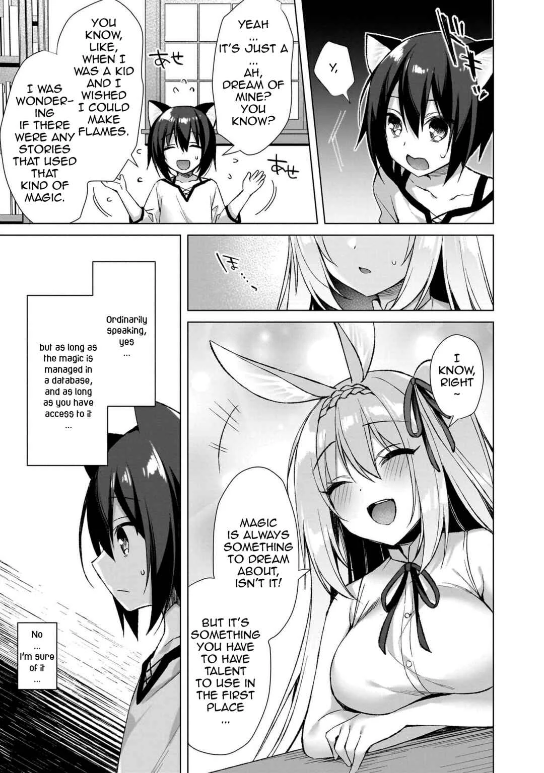 Boku no Risou no Isekai Seikatsu - Tensei shitara Kemomimi Musume darake no Sekai de Harem ni Chapter 5: The Teasing Rabbit - Page 9