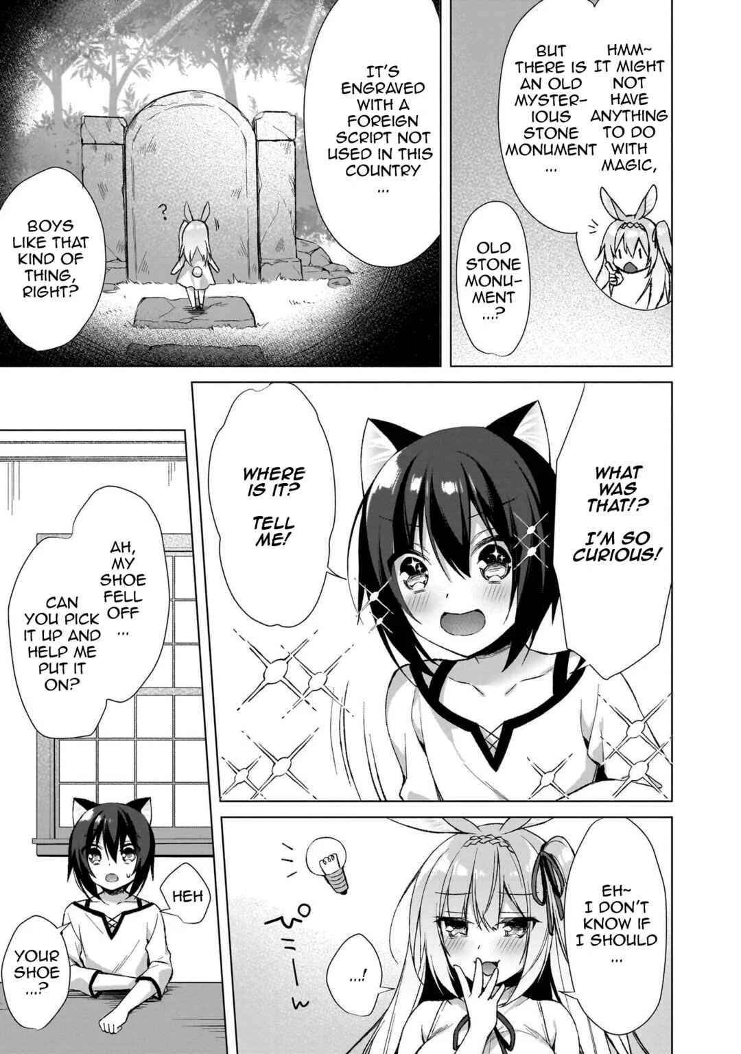 Boku no Risou no Isekai Seikatsu - Tensei shitara Kemomimi Musume darake no Sekai de Harem ni Chapter 5: The Teasing Rabbit - Page 13