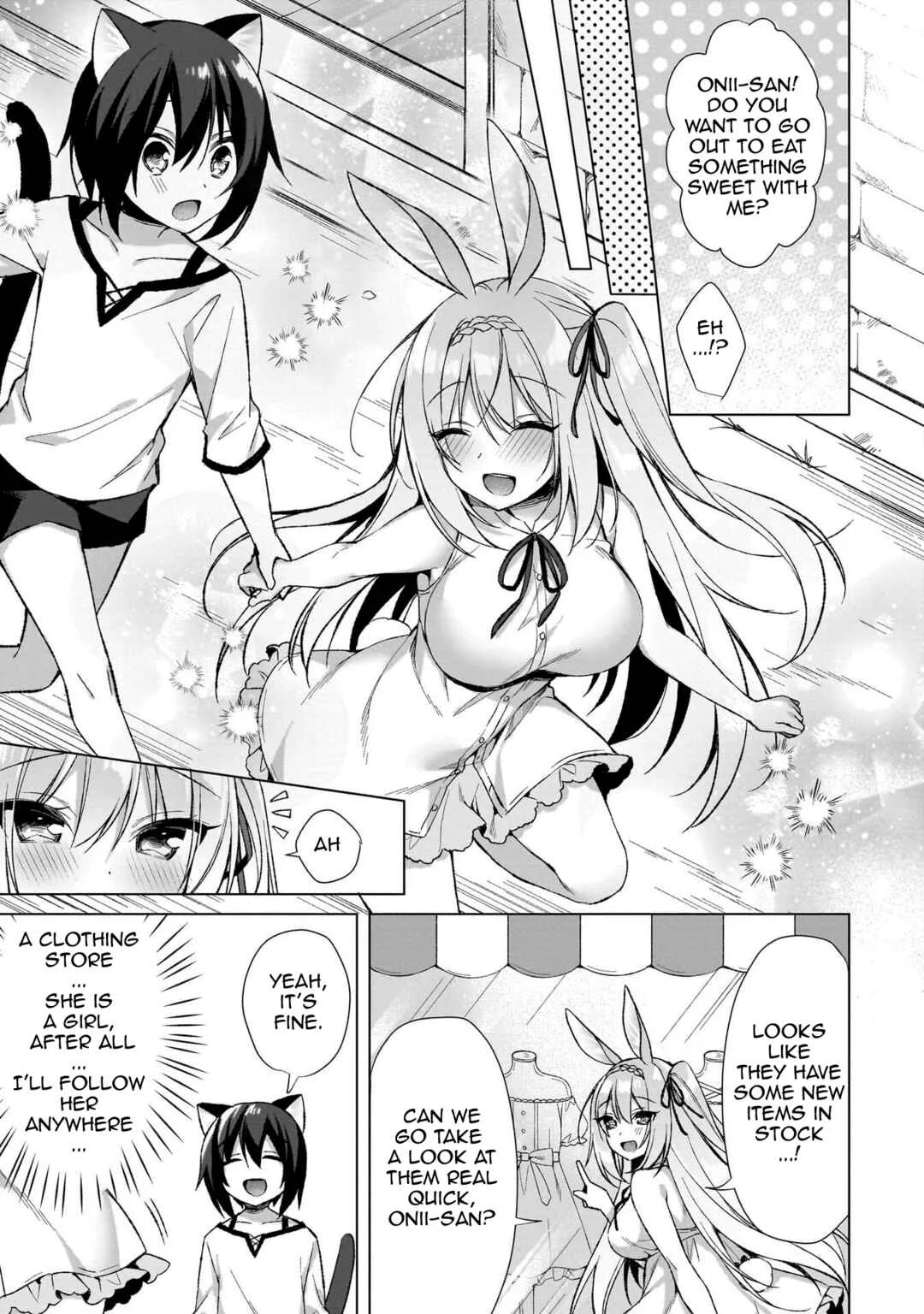 Boku no Risou no Isekai Seikatsu - Tensei shitara Kemomimi Musume darake no Sekai de Harem ni Chapter 5: The Teasing Rabbit - Page 17