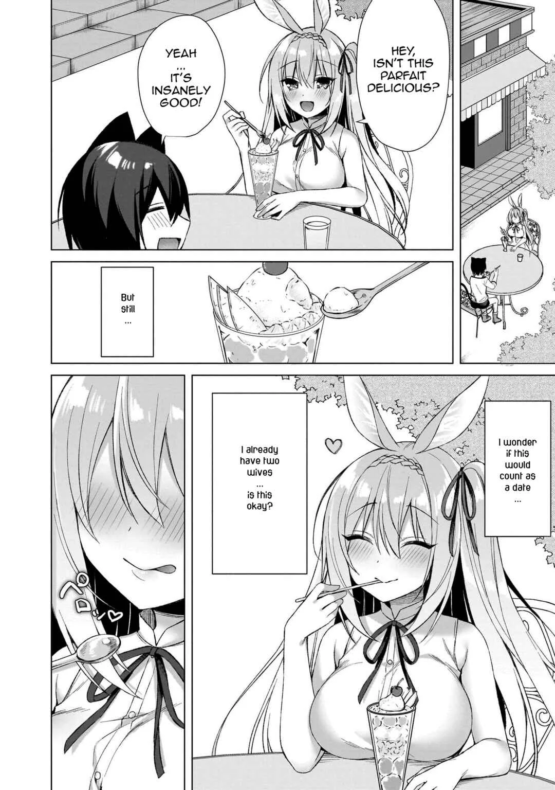 Boku no Risou no Isekai Seikatsu - Tensei shitara Kemomimi Musume darake no Sekai de Harem ni Chapter 5: The Teasing Rabbit - Page 20