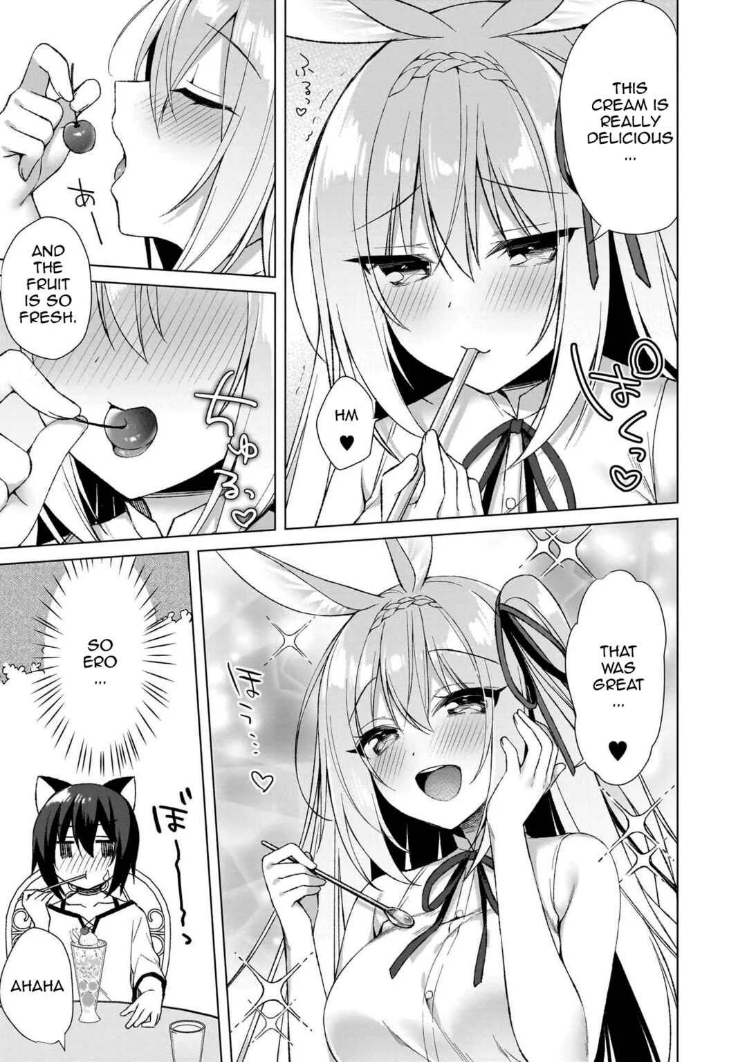 Boku no Risou no Isekai Seikatsu - Tensei shitara Kemomimi Musume darake no Sekai de Harem ni Chapter 5: The Teasing Rabbit - Page 21