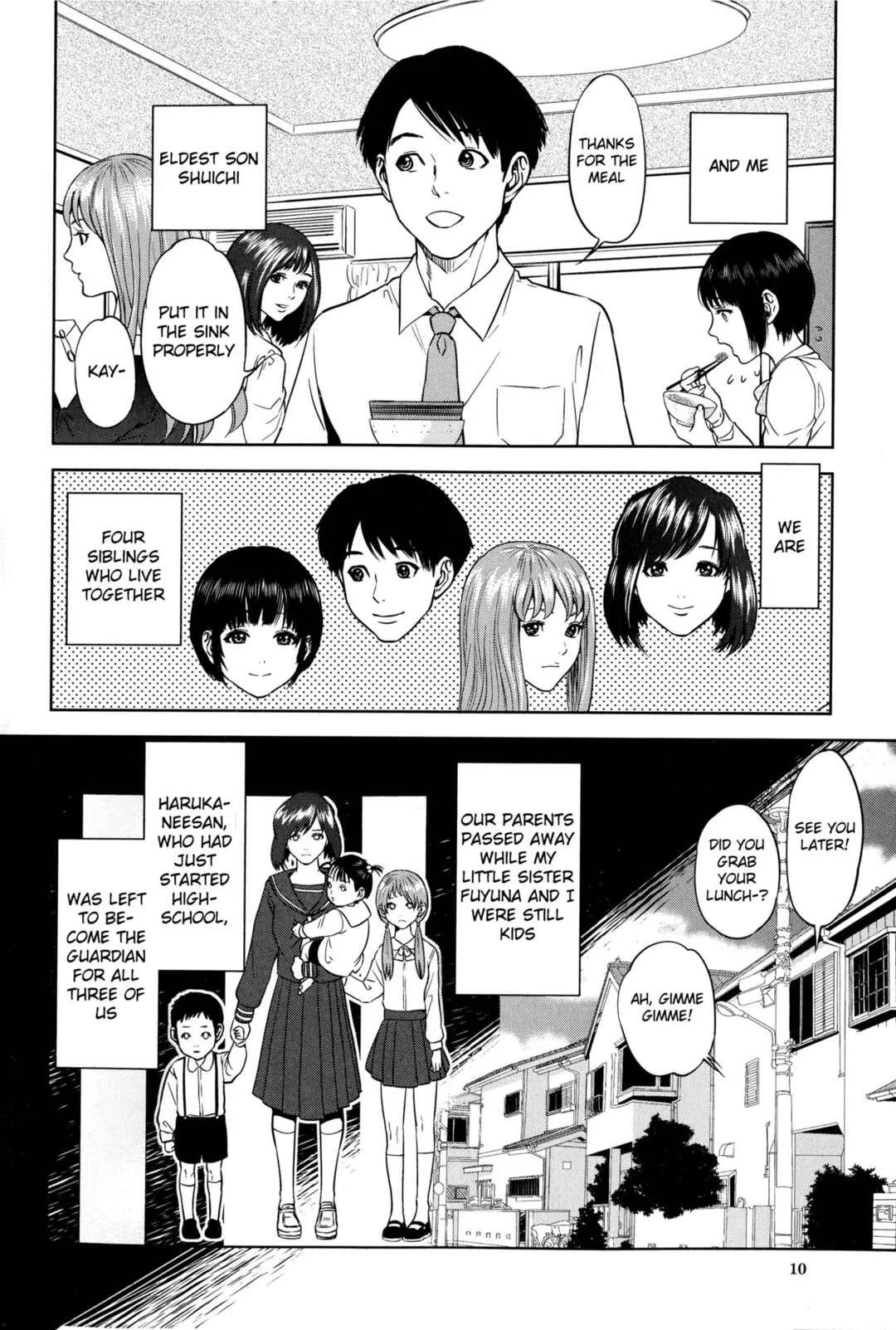 Boku-tachi no Kinki Chapter 1: 4 Siblings Our Taboo - Summer - Page 14
