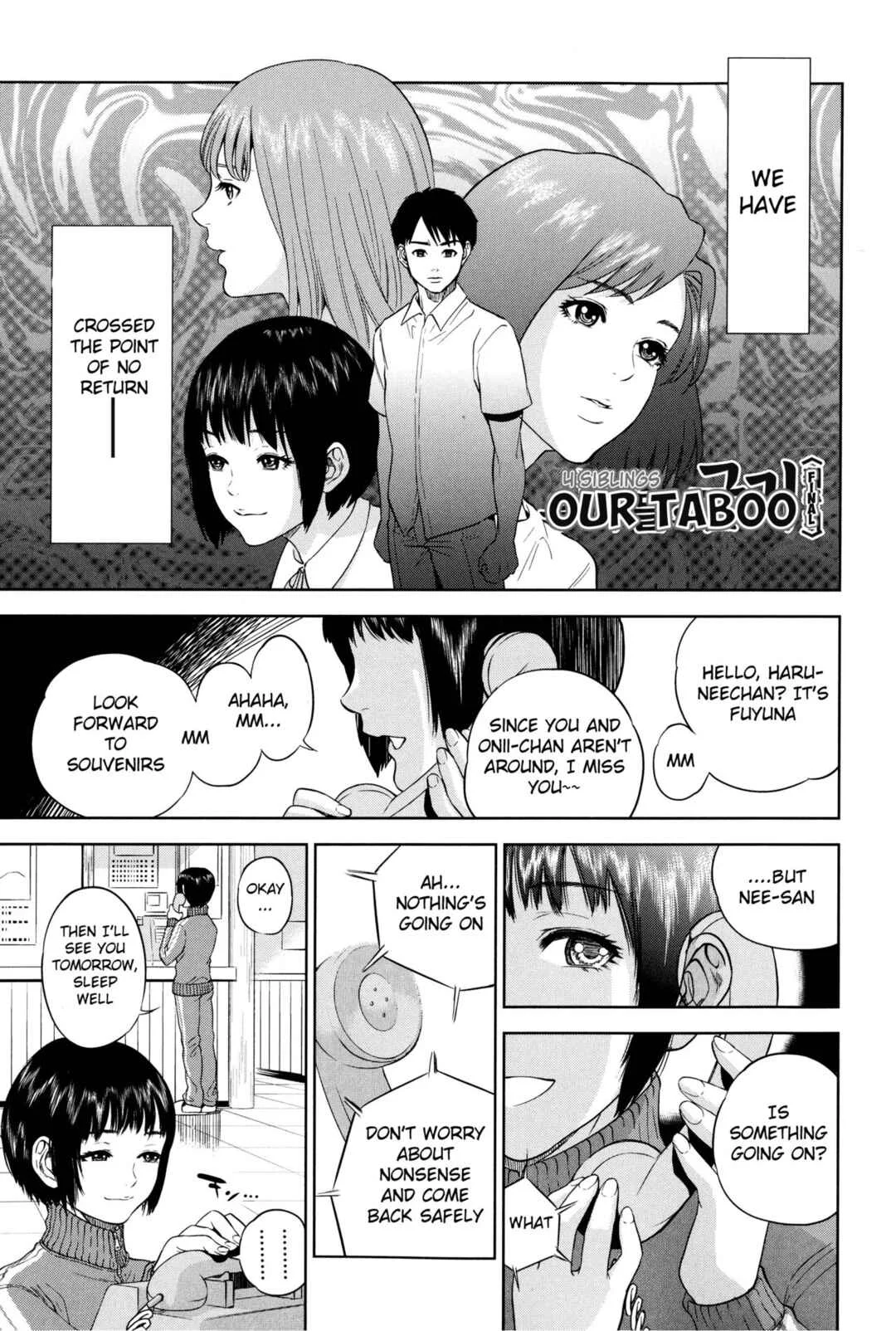 Boku-tachi no Kinki Chapter 4: 4 Siblings Our Taboo - Final - Page 1