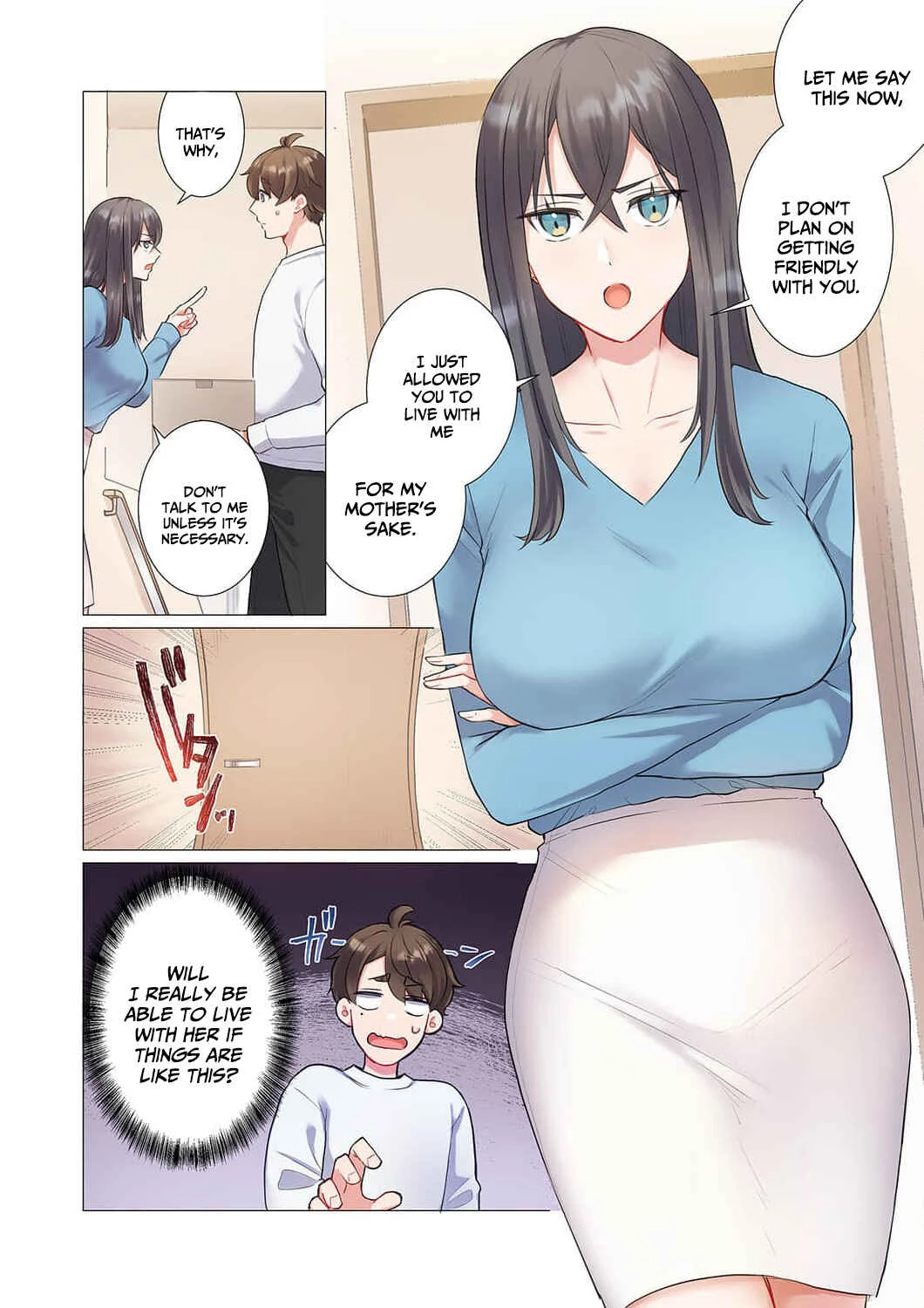 Boku to Gimai no Kakushigoto - Kazoku ni Natta Kimi no Yuuwaku Chapter 2 - Page 4