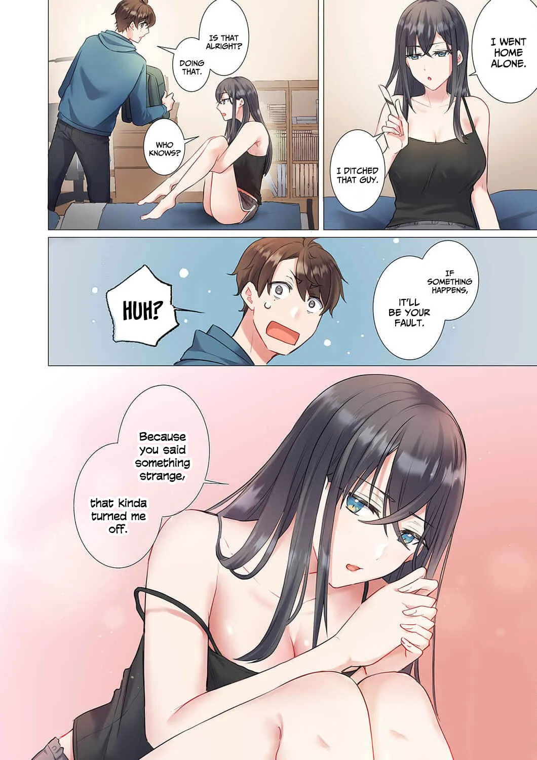 Boku to Gimai no Kakushigoto - Kazoku ni Natta Kimi no Yuuwaku Chapter 2 - Page 14