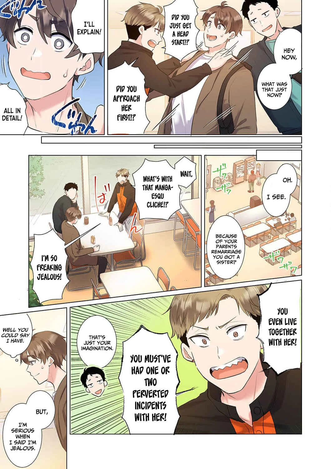 Boku to Gimai no Kakushigoto - Kazoku ni Natta Kimi no Yuuwaku Chapter 4 - Page 4