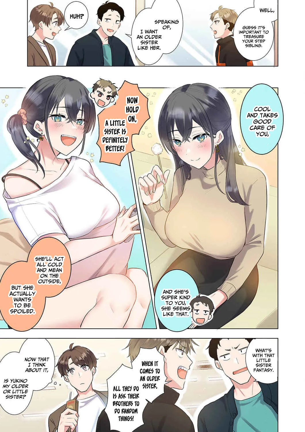 Boku to Gimai no Kakushigoto - Kazoku ni Natta Kimi no Yuuwaku Chapter 4 - Page 6