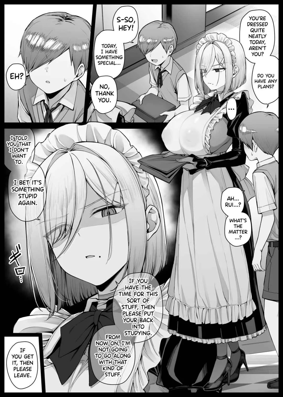 Bouchama ni Sakaratte, Shitsukerareru Koto ni natta Maid-san Chapter 1 - Page 1