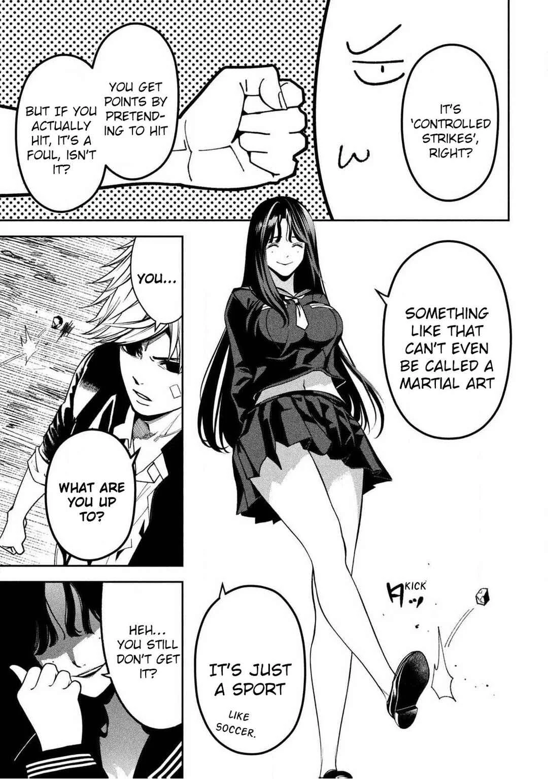 Bouryoku Banzai Chapter 1: The Woman Who Hits - Page 18
