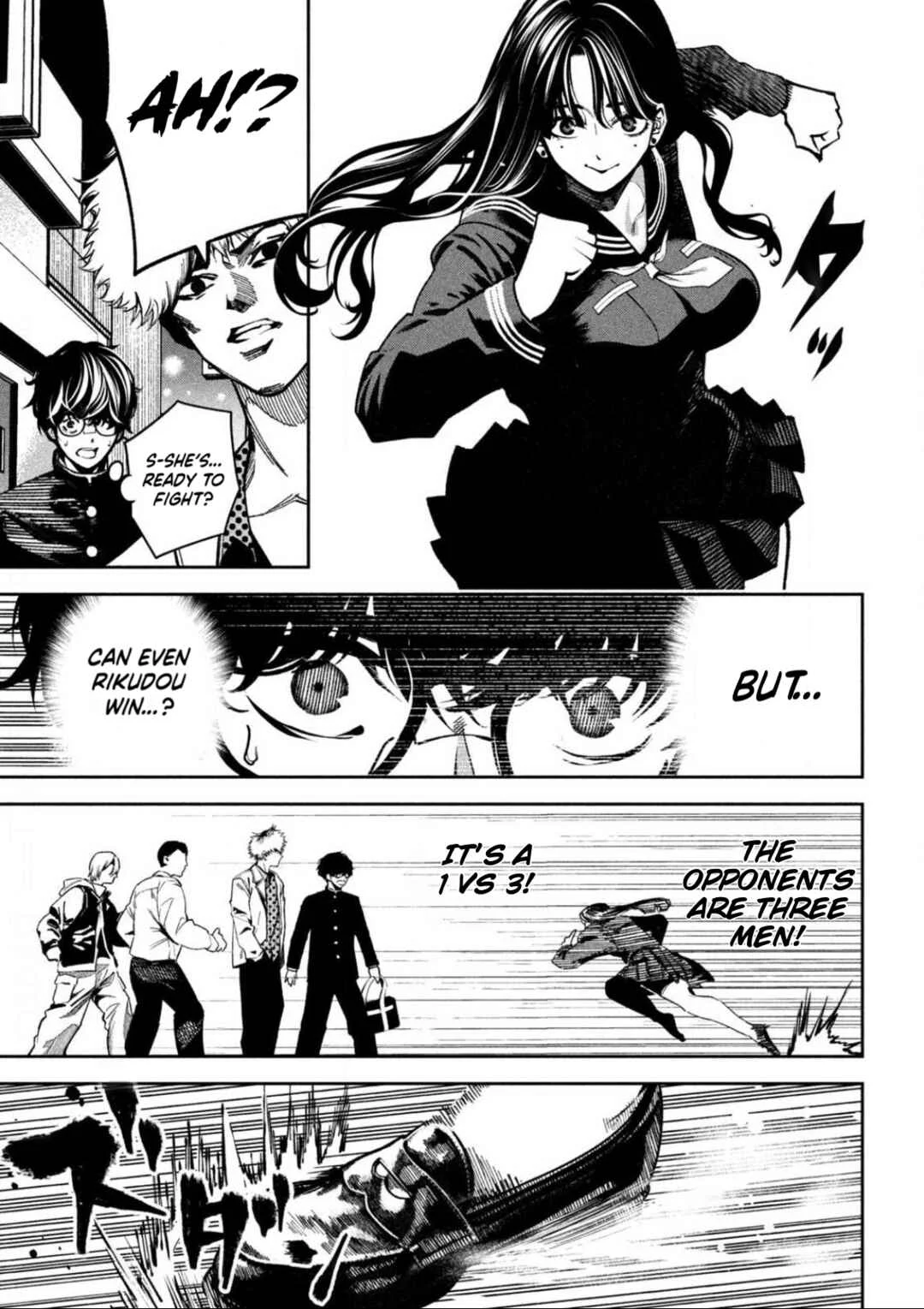 Bouryoku Banzai Chapter 2: The Antisocial Girl - Page 15