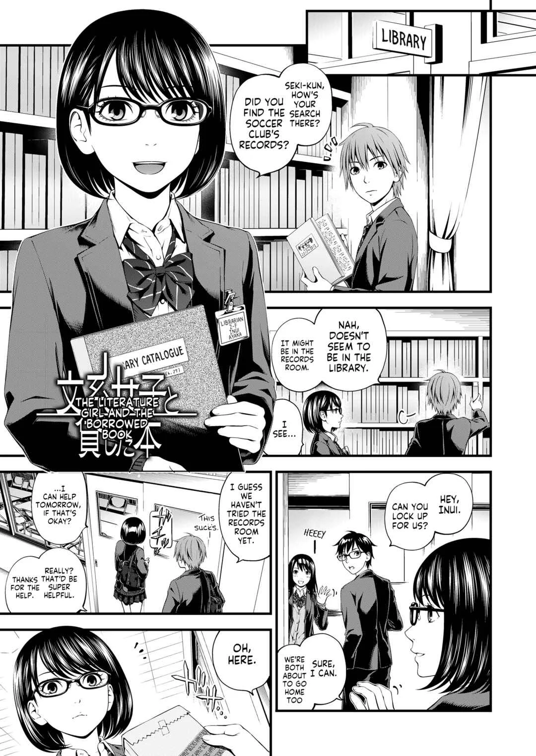 Bukiyou Datte Ii yo ne? Chapter 2: The Literature Girl and the Borrowed Book - Page 1