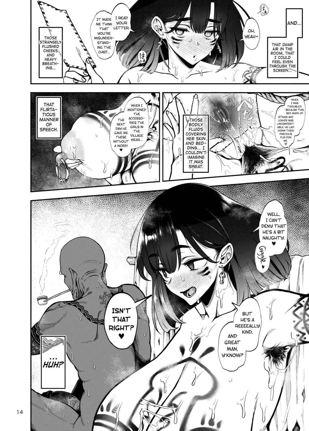 Buzoku NTR ~Boku no Tsuma ga Minamitaiheiyou no Kotou ni Kurasu Rinri-kan 0 Razoku No Ichiin ni Naru made no Kiroku~ Chapter 1 - Page 14