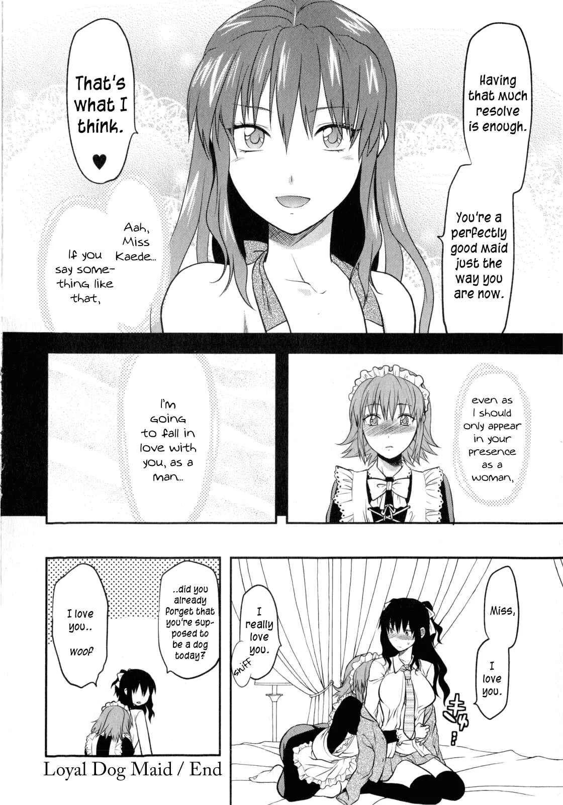 CHANGE!! Chapter 3: Loyal Dog Maid - Page 24
