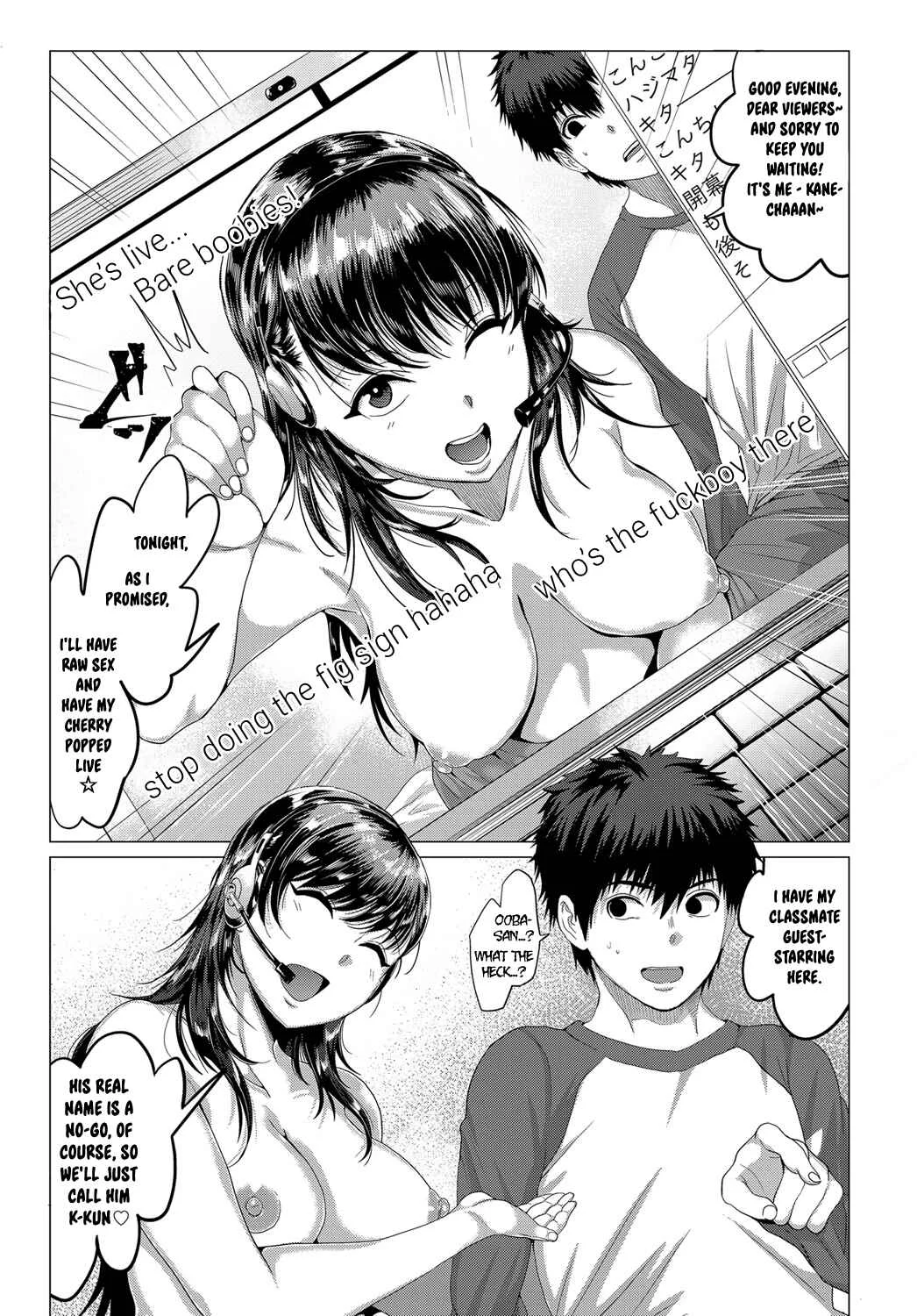 Channel wa Sono Nama! Chapter 1: Raw Live Stream! - Page 7