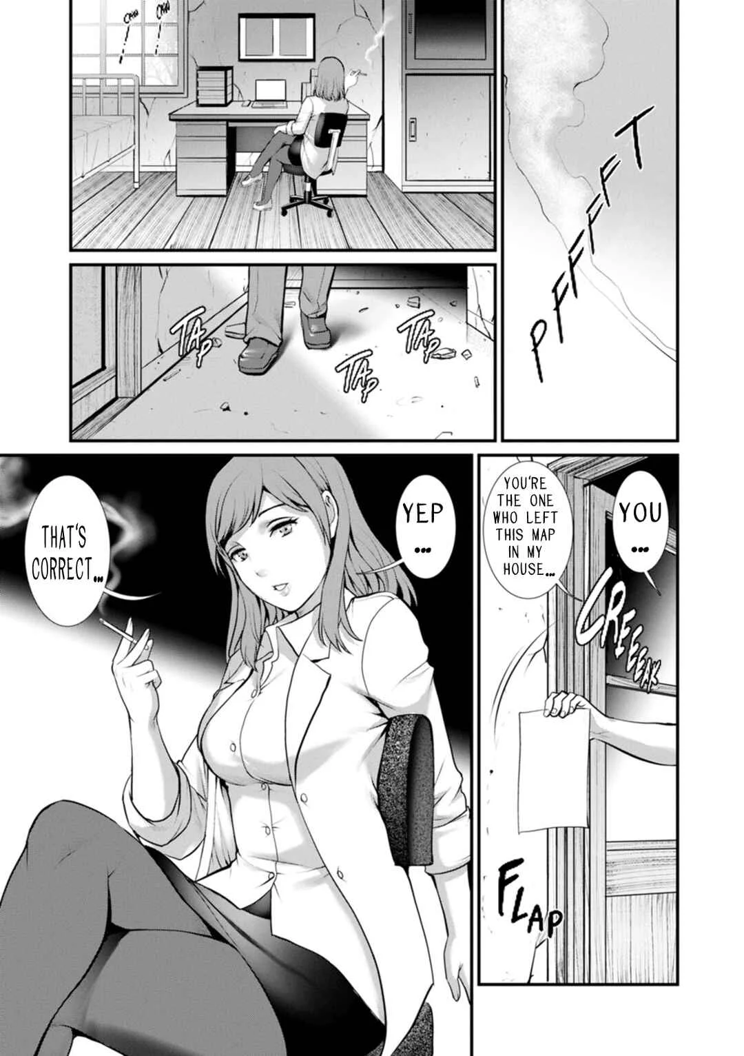 Chika 30m no Mitsugetsu o... Chapter 4: Female Doctor - Page 9