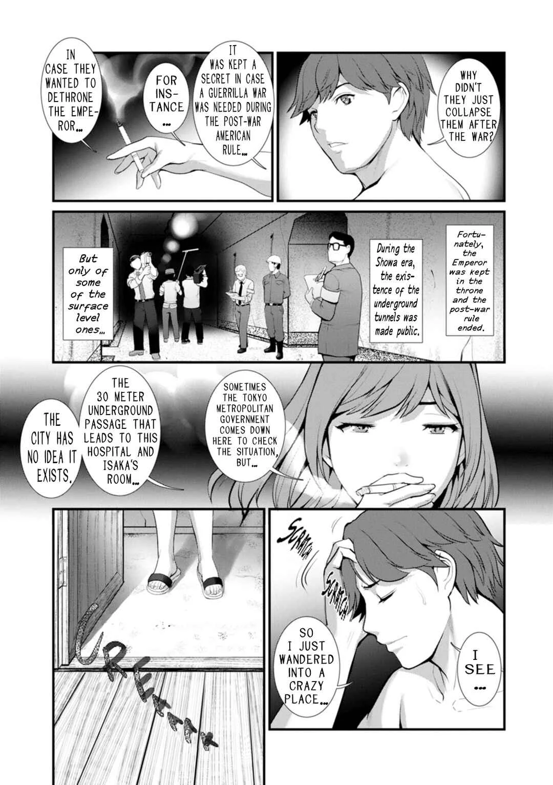 Chika 30m no Mitsugetsu o... Chapter 5: Underpass - Page 13