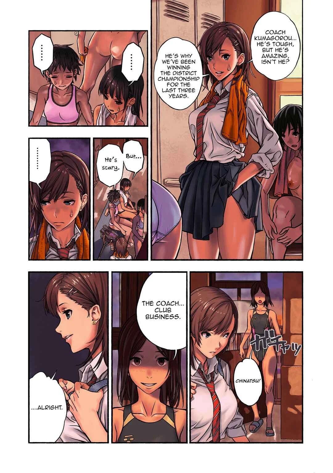 Chinatsu to Kuma-chan Sensei Chapter 1 - Page 8
