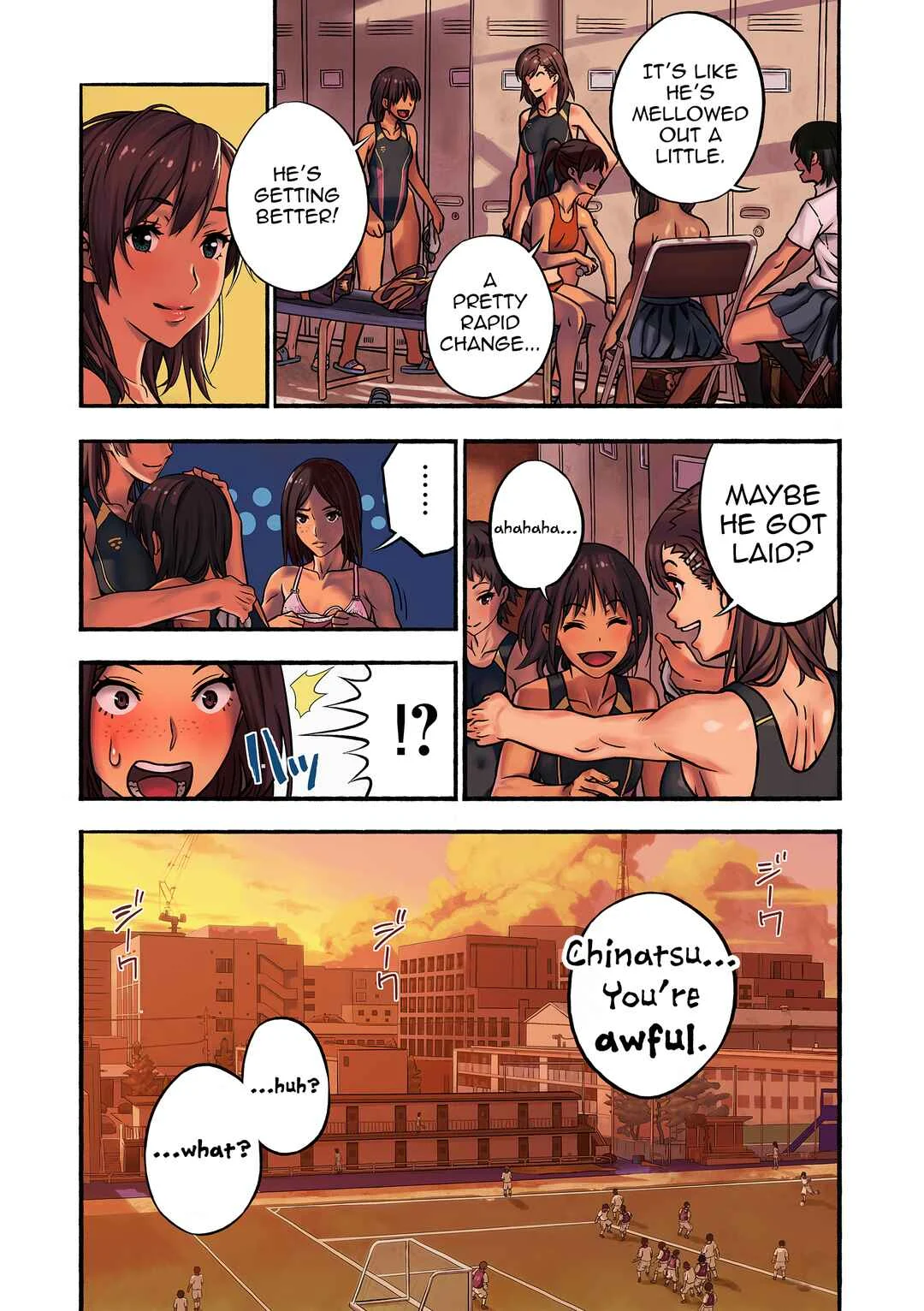 Chinatsu to Kuma-chan Sensei Chapter 1 - Page 42