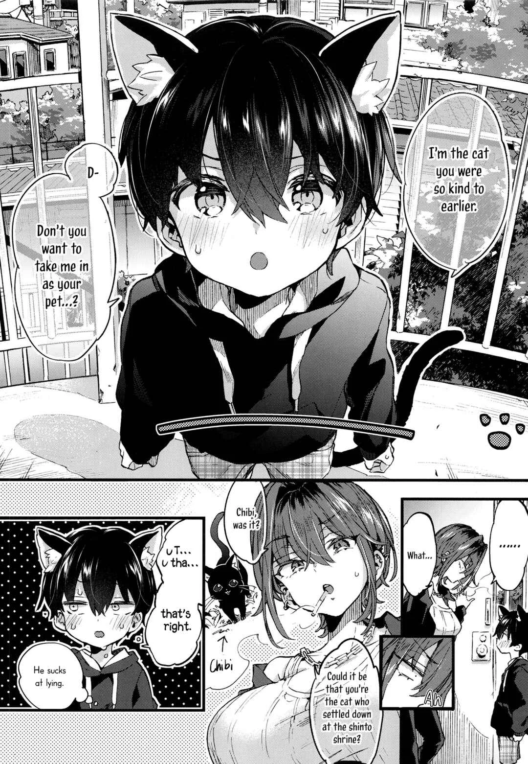 Chotto Kowai Onee-san ni Katte morau Koto ni Narimashita Chapter 1: A Kind of Scary Onee-san Took Me in as Her Pet - Page 5