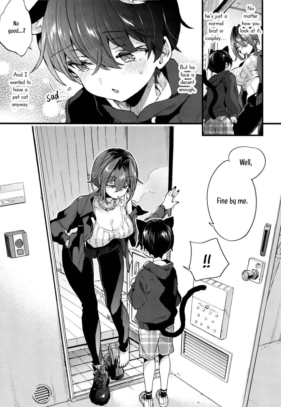 Chotto Kowai Onee-san ni Katte morau Koto ni Narimashita Chapter 1: A Kind of Scary Onee-san Took Me in as Her Pet - Page 6