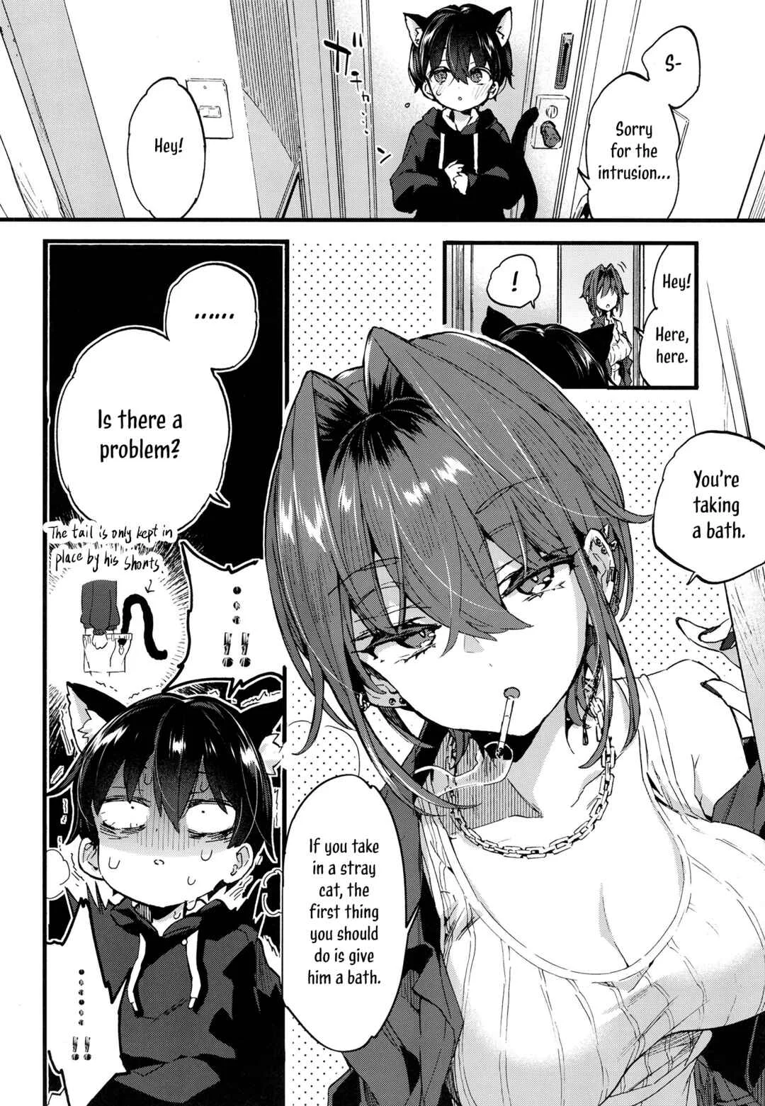 Chotto Kowai Onee-san ni Katte morau Koto ni Narimashita Chapter 1: A Kind of Scary Onee-san Took Me in as Her Pet - Page 7