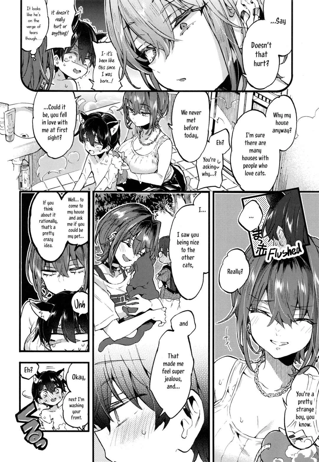Chotto Kowai Onee-san ni Katte morau Koto ni Narimashita Chapter 1: A Kind of Scary Onee-san Took Me in as Her Pet - Page 9
