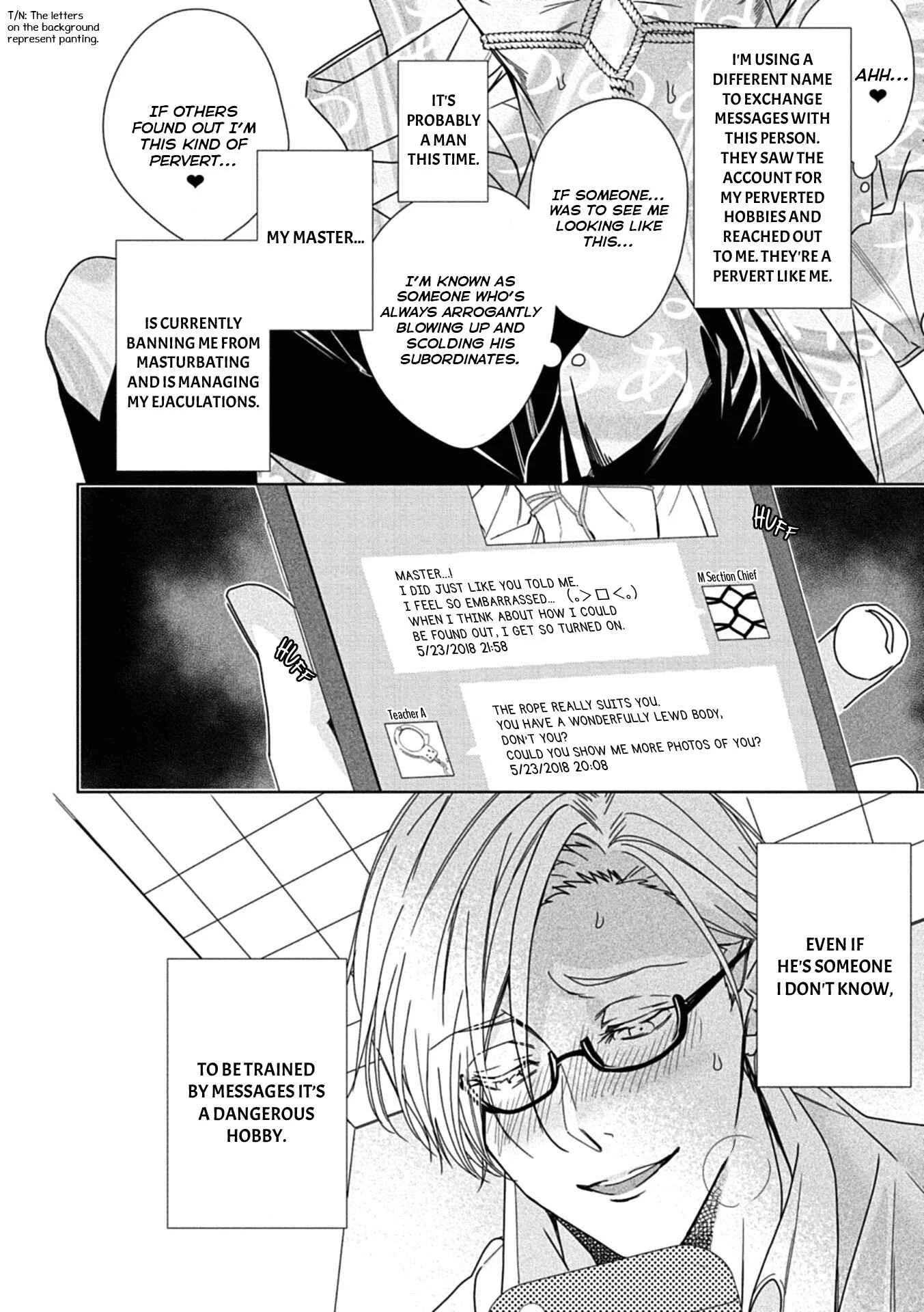 Choukyou Kakusei BL Chapter 5: M kachou no Yuutsu by Seina Anji - Page 5