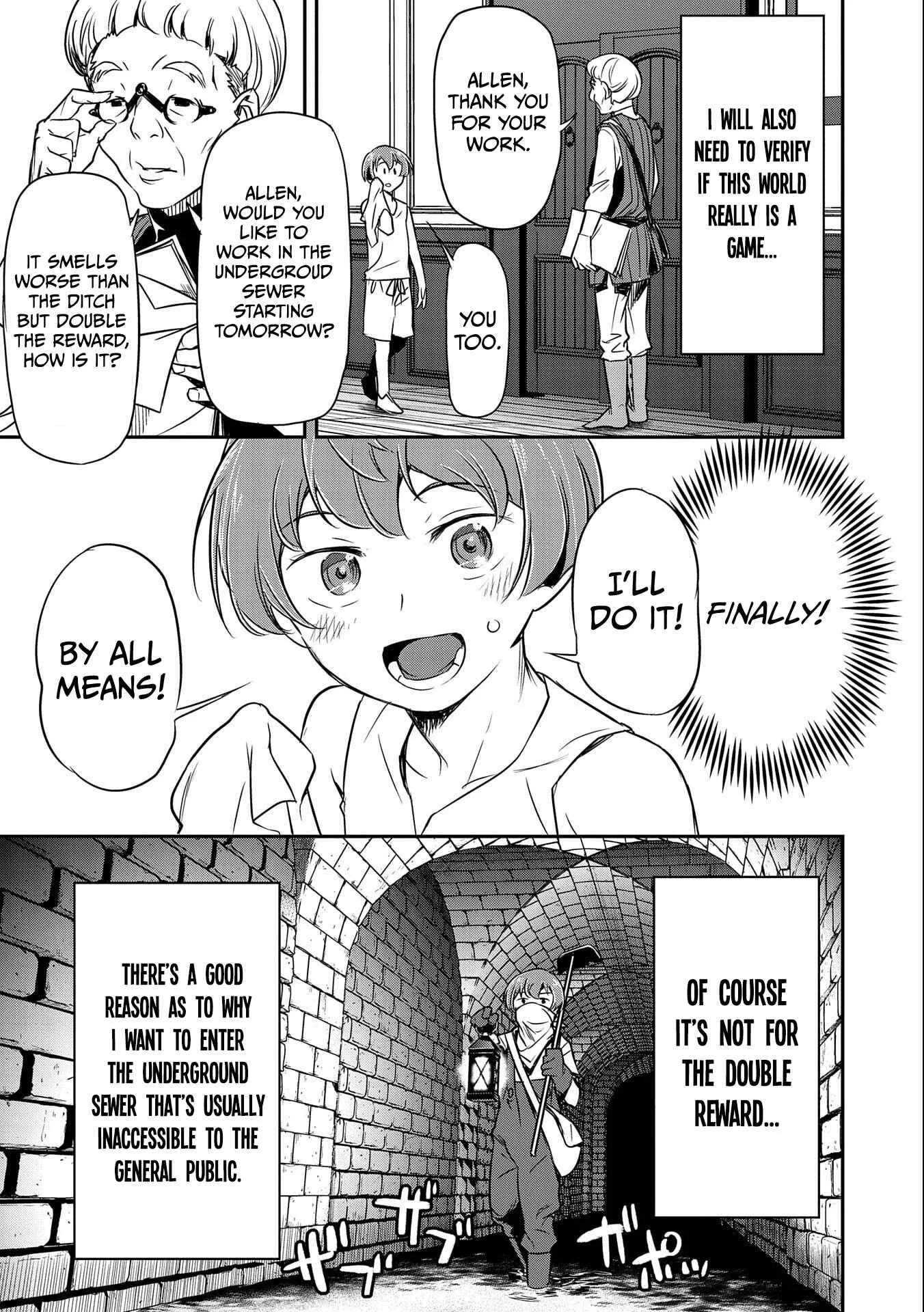 Chounin A wa Akuyaku Reijou o Doushitemo Sukuitai: Dobu to Sora to Koori no Himegimi Chapter 2: Cleaning out mud from a ditch - Page 10
